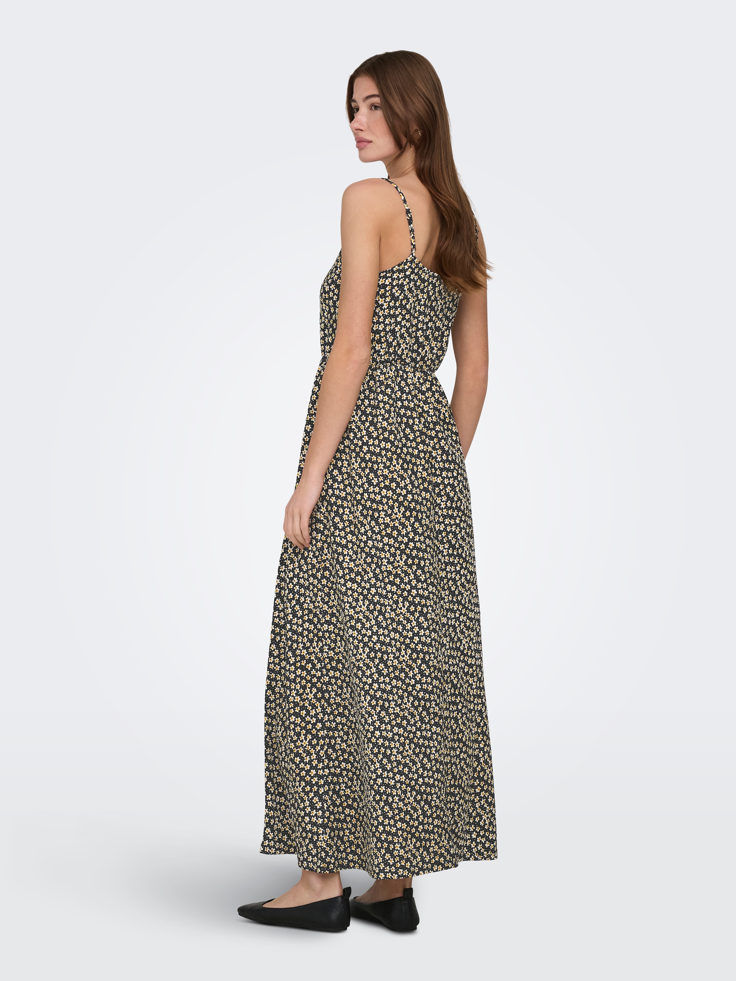 ONLY Maxi robe »ONLALTA S/L LONG STRAP DRESS PNT ZLO«
