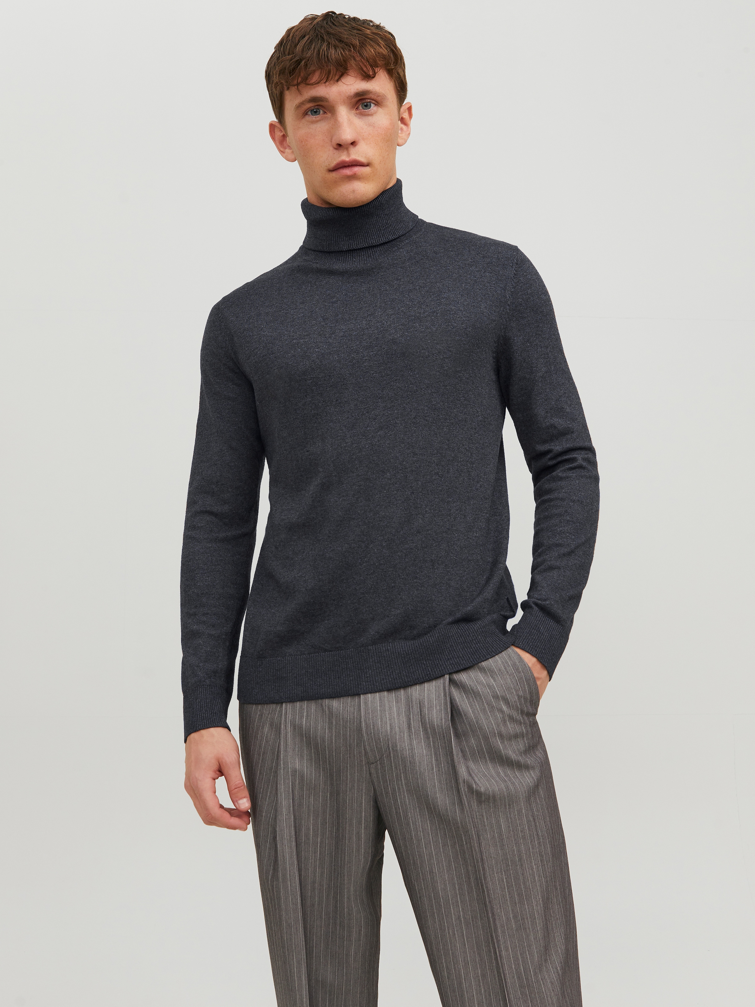 Jack & Jones Pull à col roulé »Emil Knit Roll«