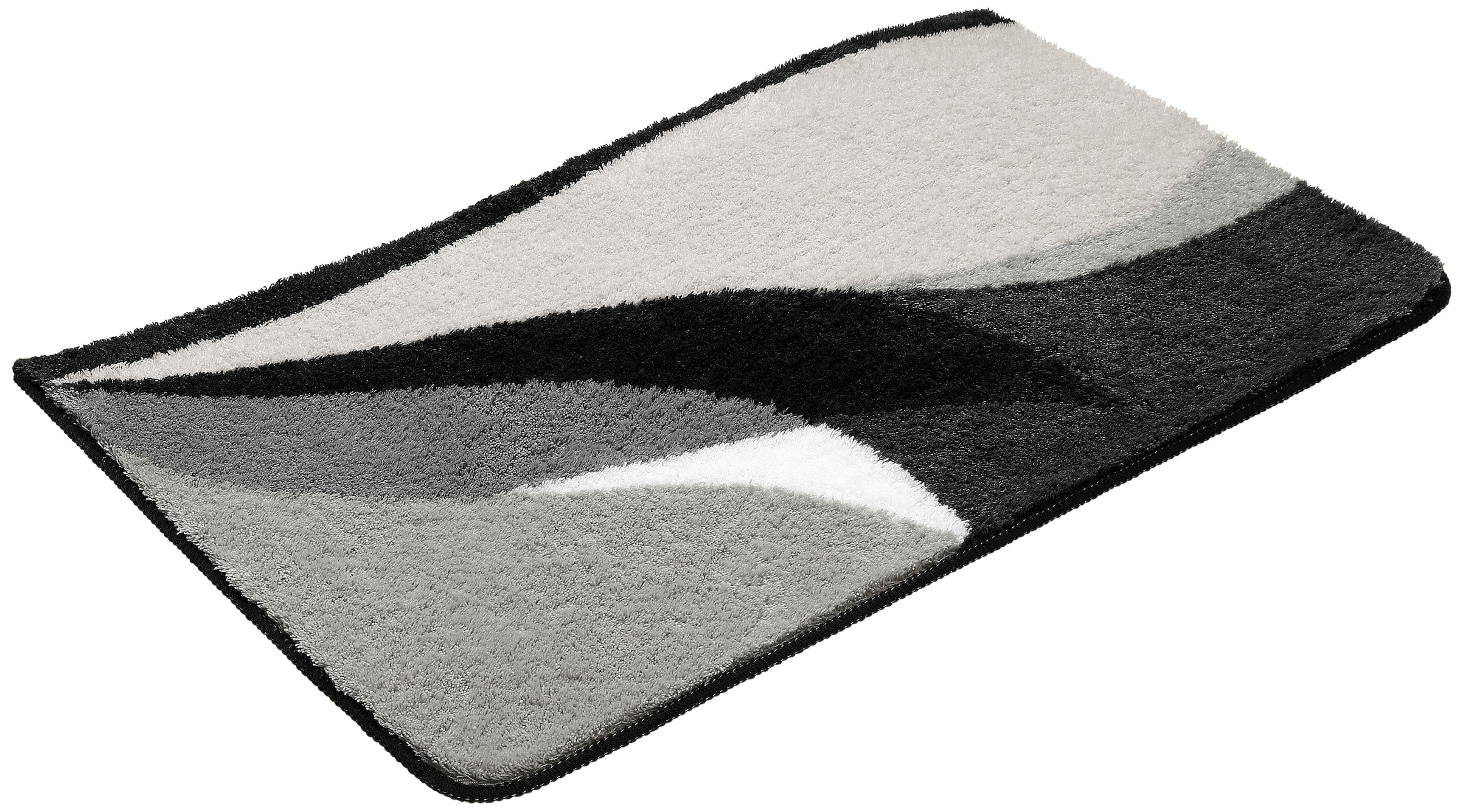 my home Tapis de bain »Magnus, Badvorleger, Badezimmer Teppich« mehrfarbig, Badteppich, Badematten auch als 2 teiliges Set & rund