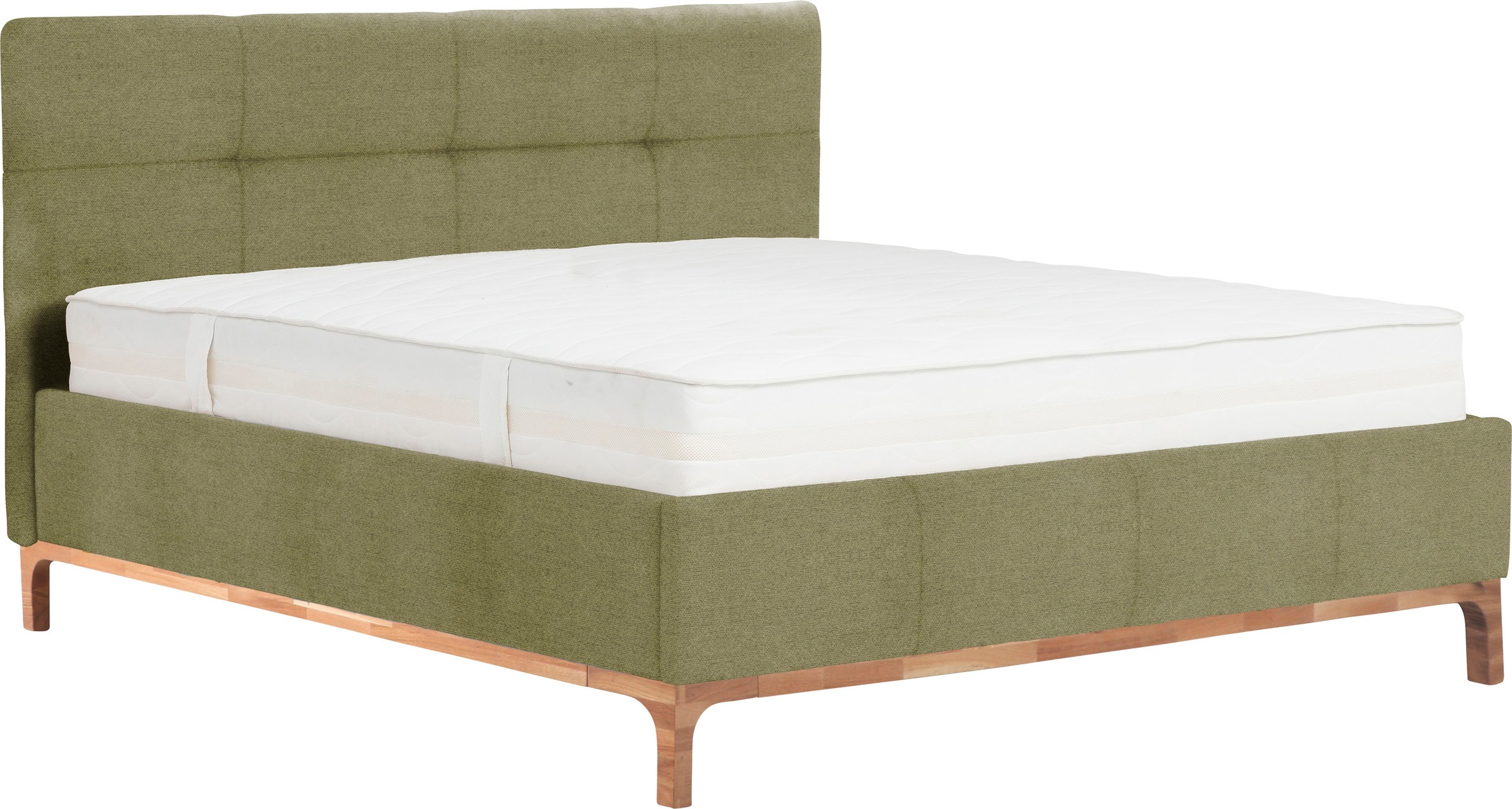 Home affaire Polsterbett »Noan« Bettkasten, Lattenrahmen mit Gasdruckfedern, auch mit 7-Zonen-Matratze