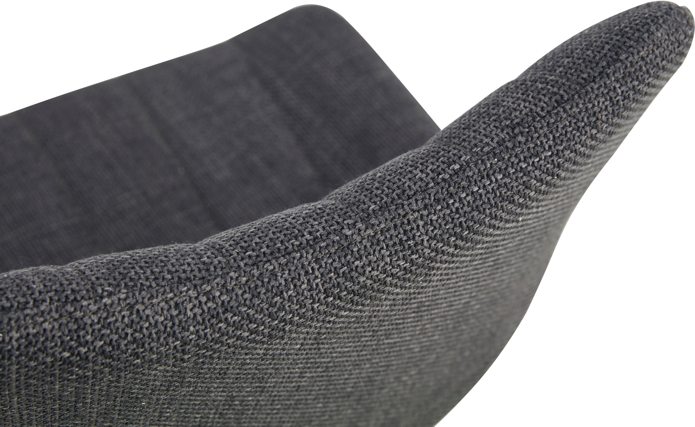 Home affaire Chaise de salle à manger »DAWSON, 2er Set, mit Metallgestell in matt schwarz« (Set) 2 cuisin verschiedenen Farben, Belsatbarkeit pro Stuhl 120 kg, mit Griffloch