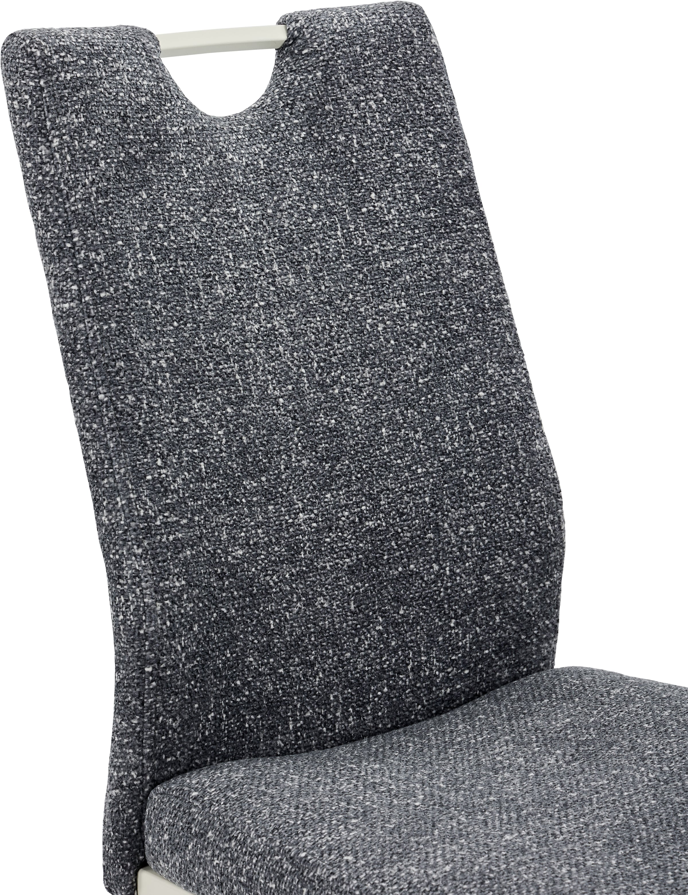 HELA Chaise cantilever »TIVOLI« (Ensemble) 1 cuisfauteuil cantilever, structure blanc perle, avec poignée, charge max. 140 kg