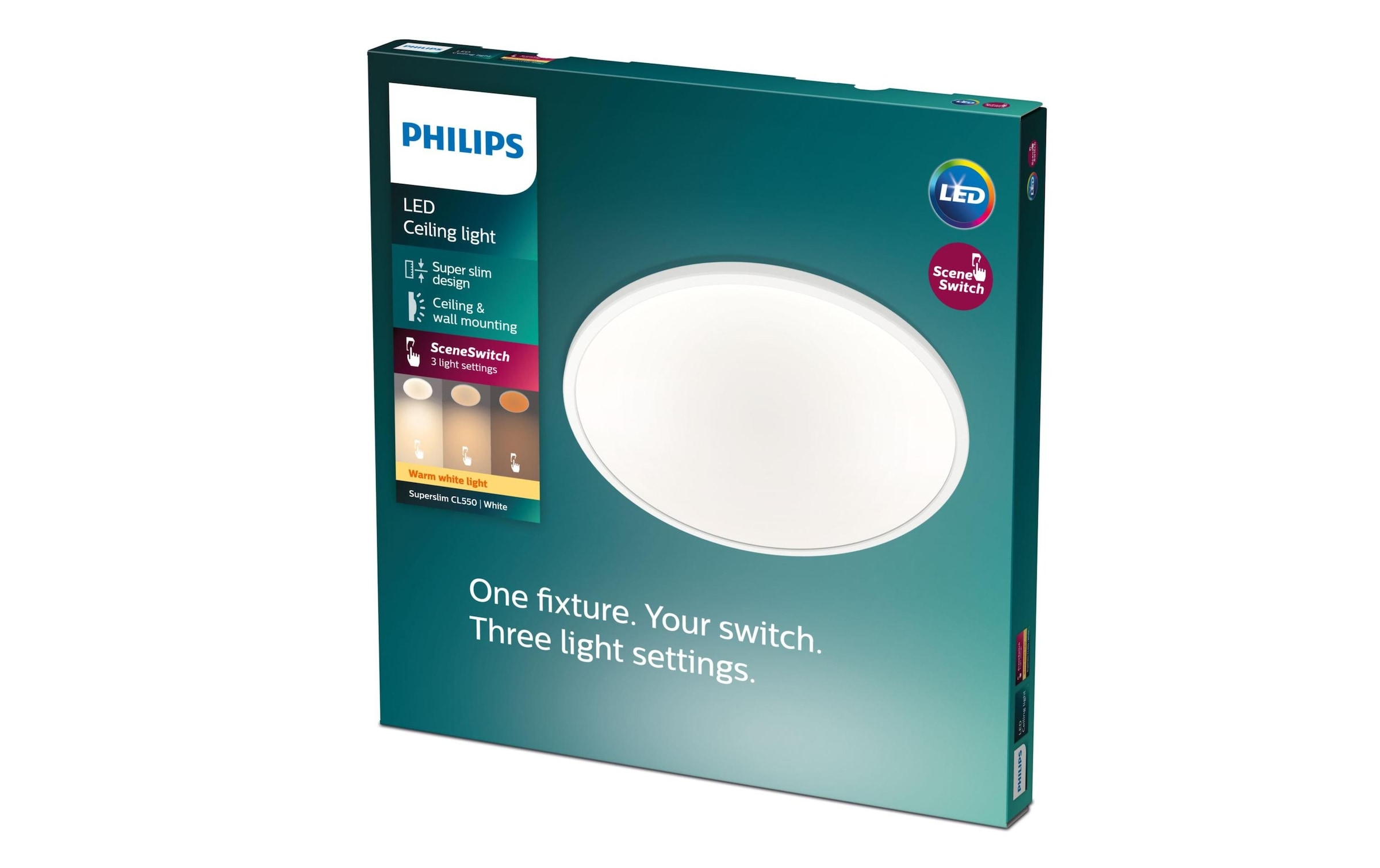 Philips Deckenleuchte »3-in-1 SceneS« Warmweiss