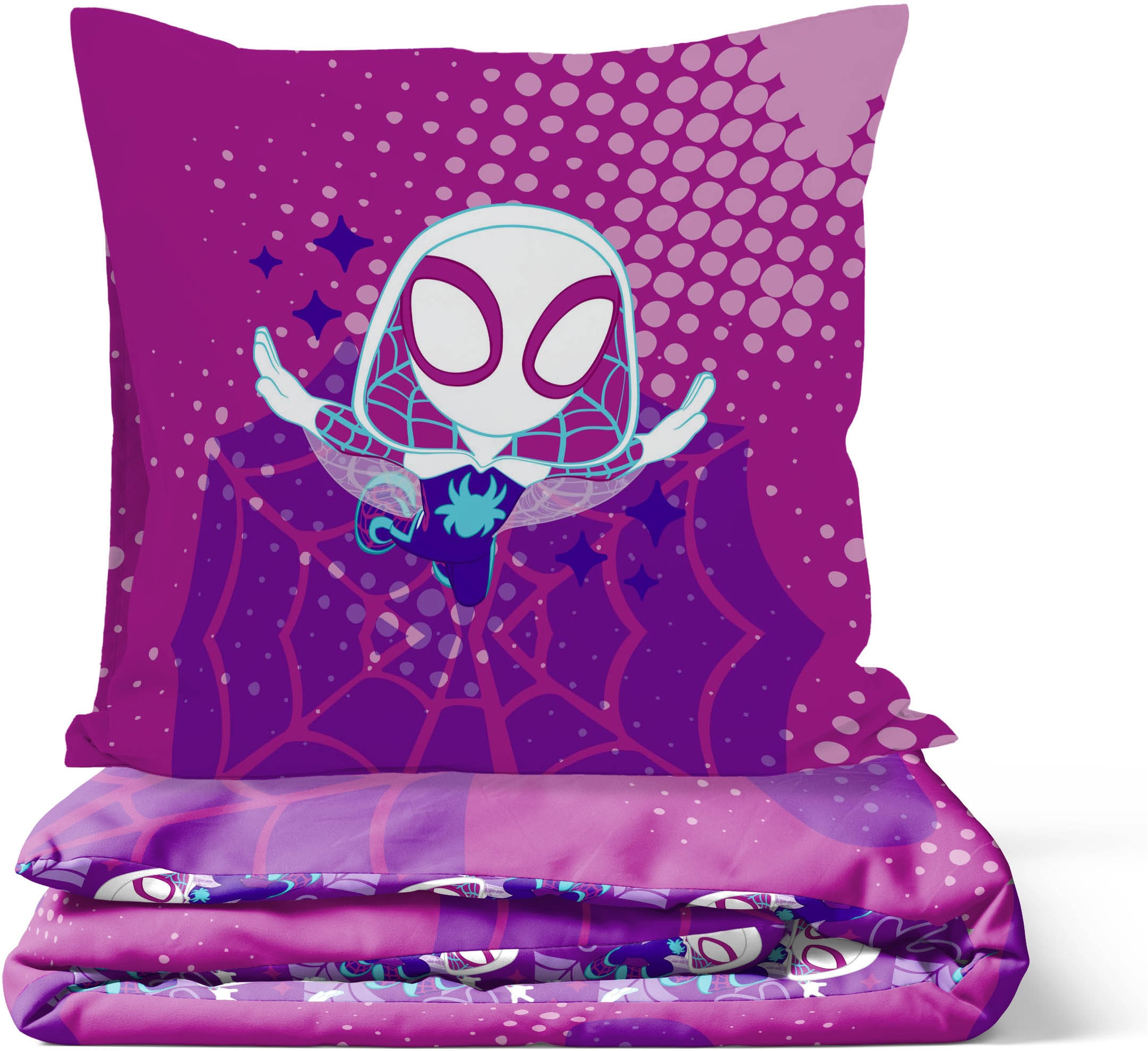MARVEL Bettwäsche »Marvel Spidey & His Amazing Friends Ghost« 2