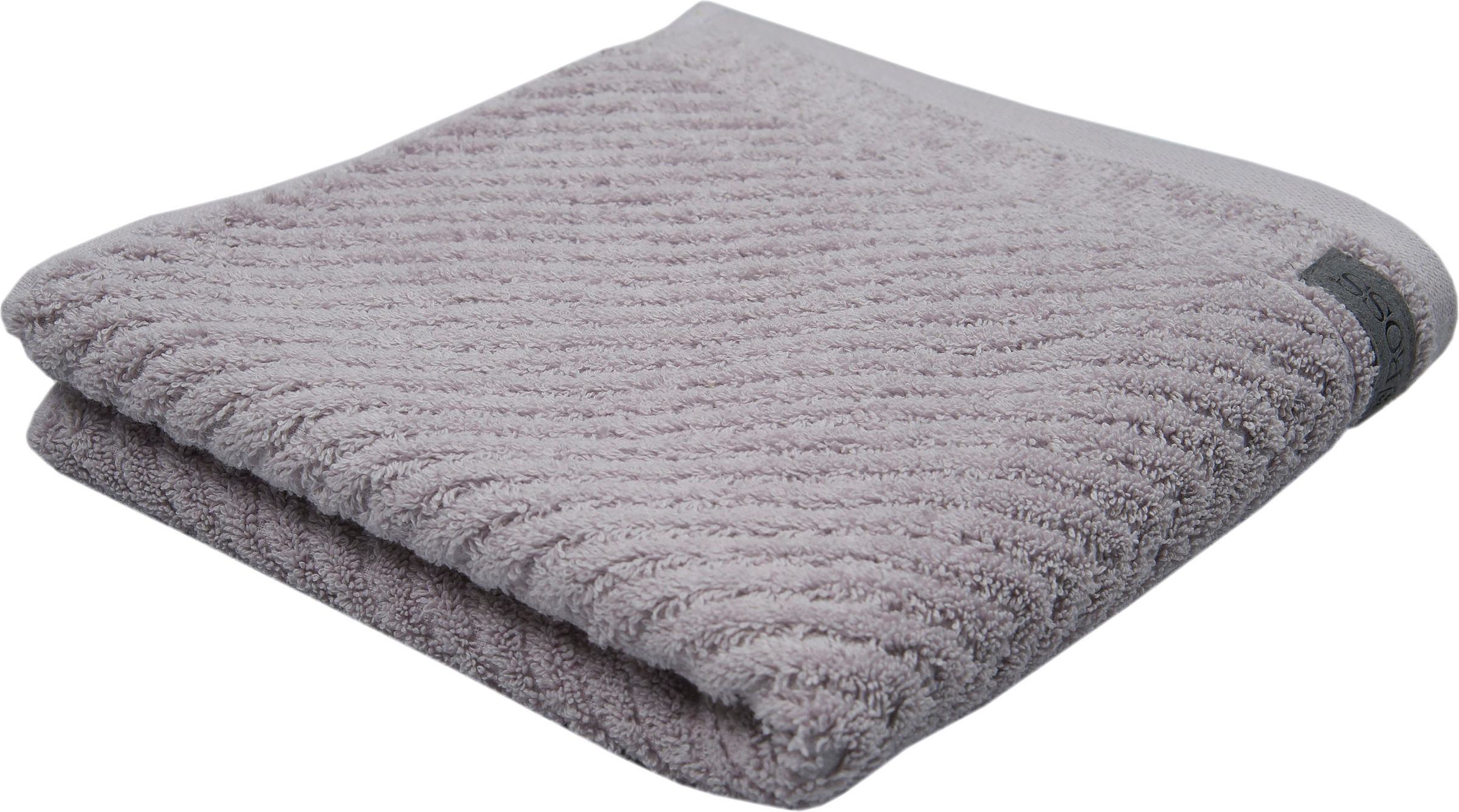 ROSS Handtuch »Smart« Uni-Rippe mit Velourslabel