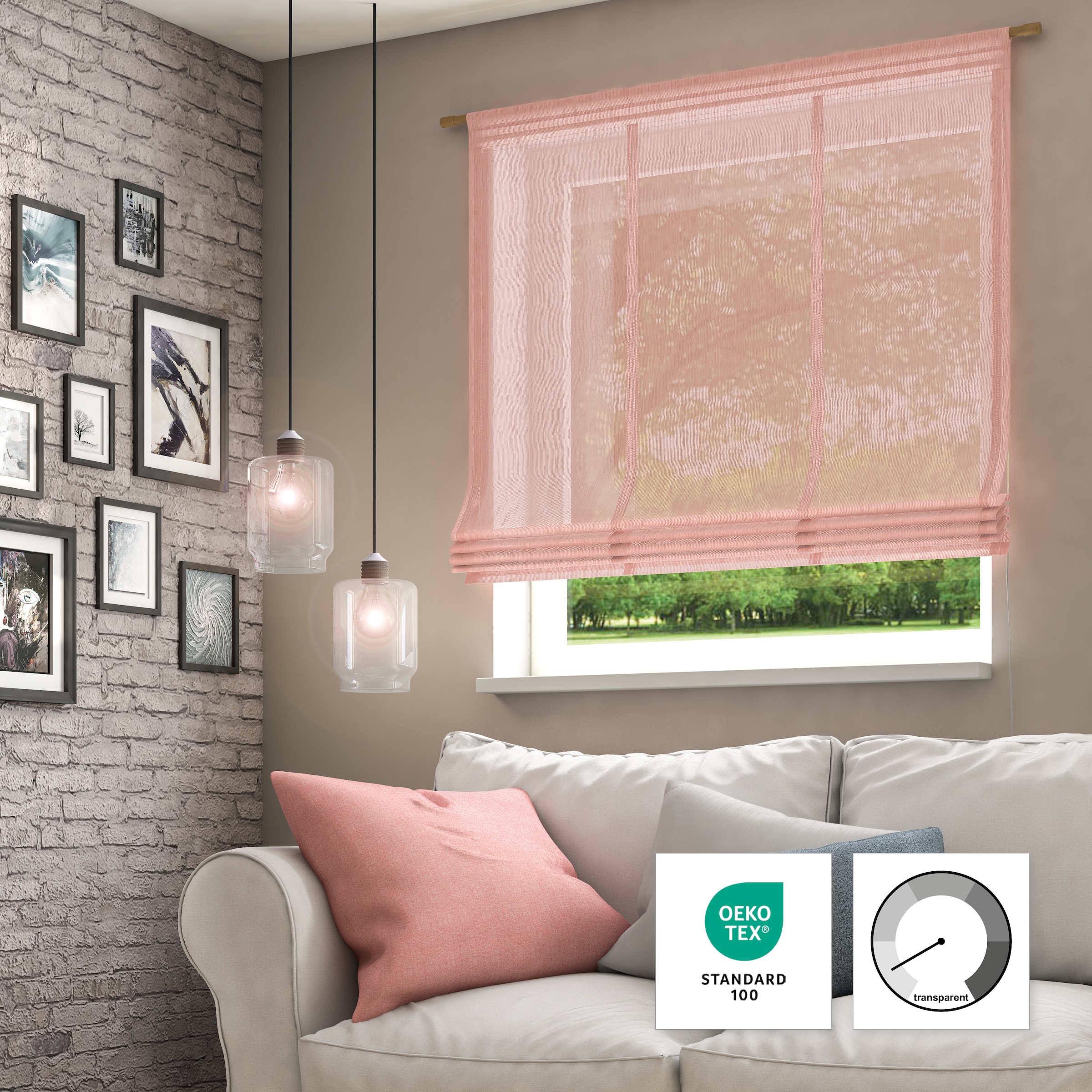 Neutex for you! Paroi japonaise »Libre-ECO« mit Passage tige freihängend