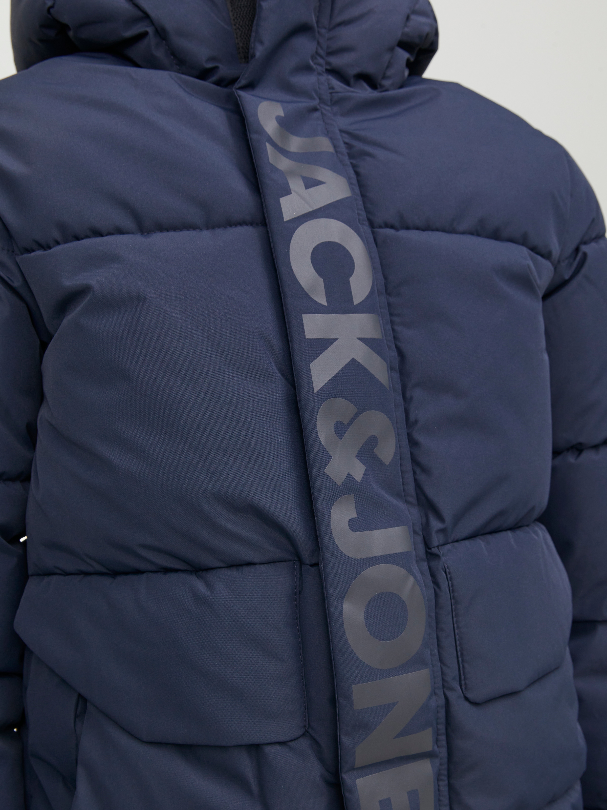 Jack & Jones Junior Steppjacke »JCOSPEED PUFFER SN JNR« mit Kapuze Polyester, regular fit