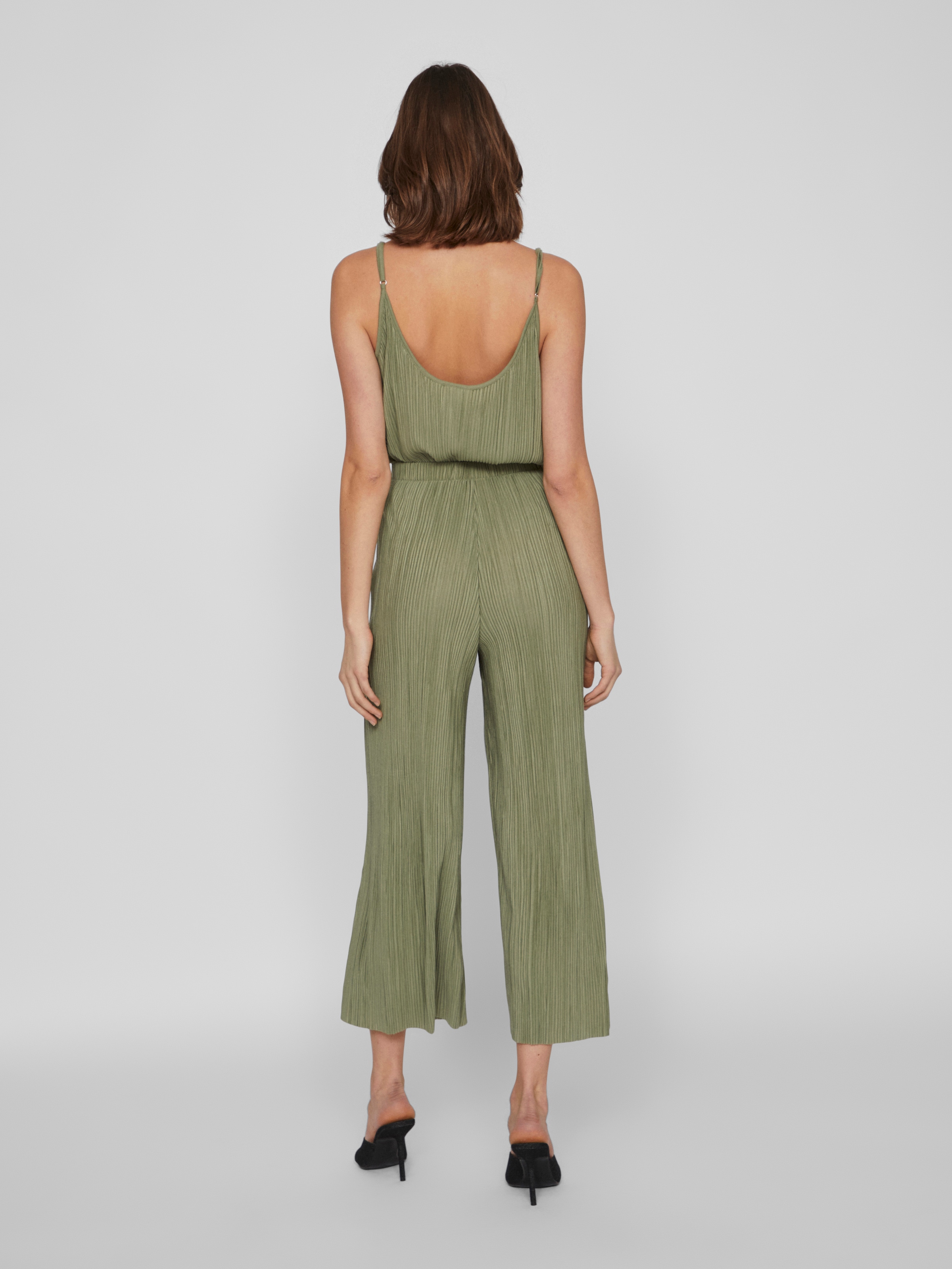 Vila »VIPLISA HW CULOTTE PANTS - NOOS«  Sommerhose, plissierte Optik