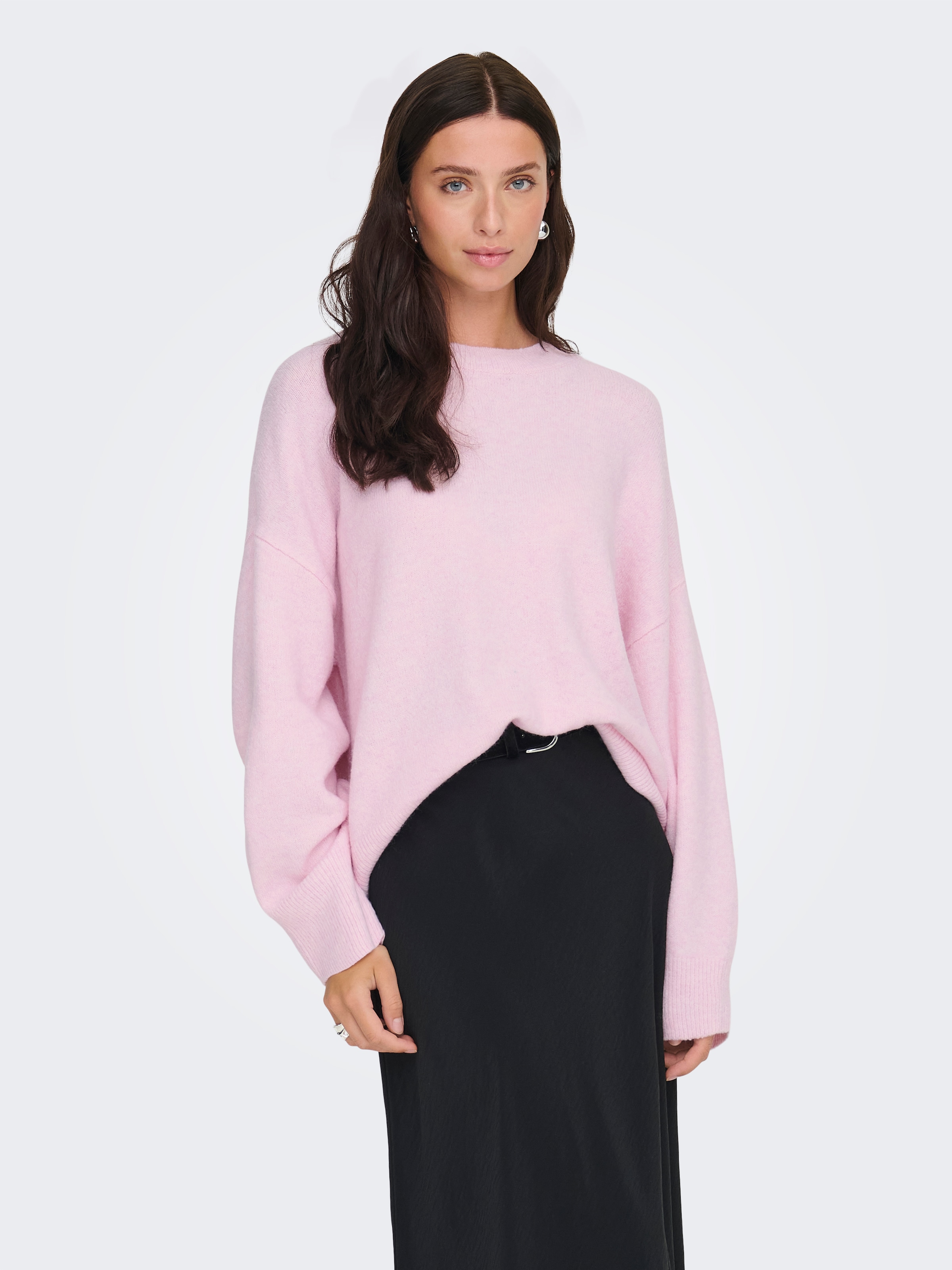 JDY »JDYSONJA L/S O-NECK PULLOVER KNT NOOS« mélange de matériaux