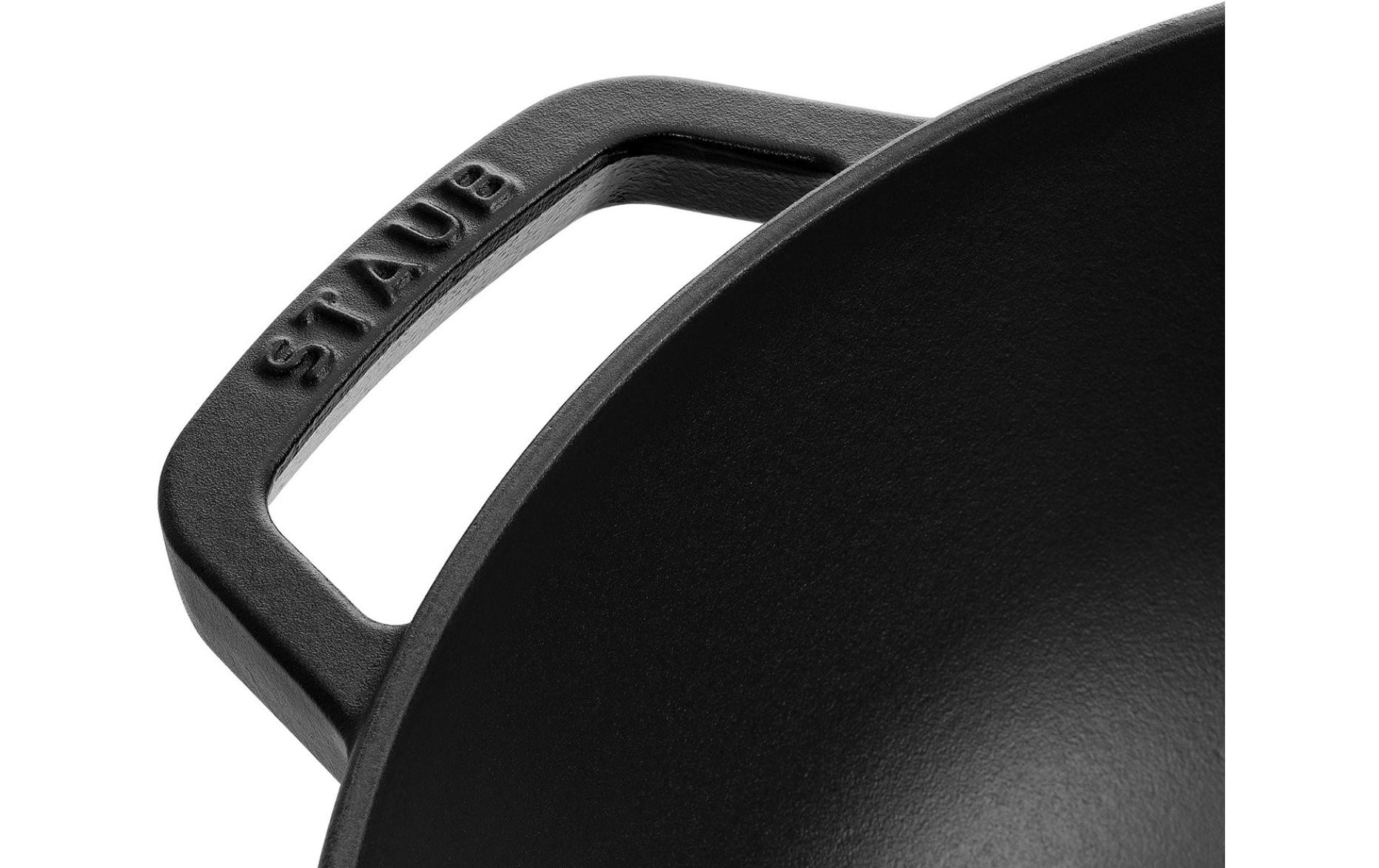 STAUB Wok »mit Glasdeckel 30 cm, 4,4 l«