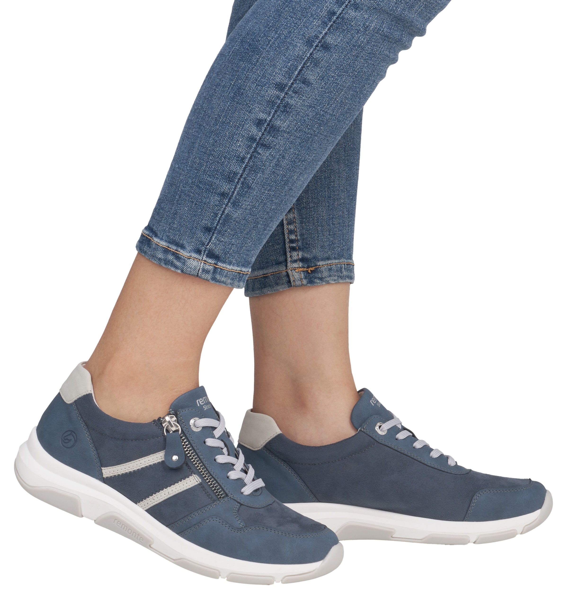 Remonte Baskets compensées  , Freizeitschuh, Halbschuh, Schnürschuh in veganer Verarbeitung