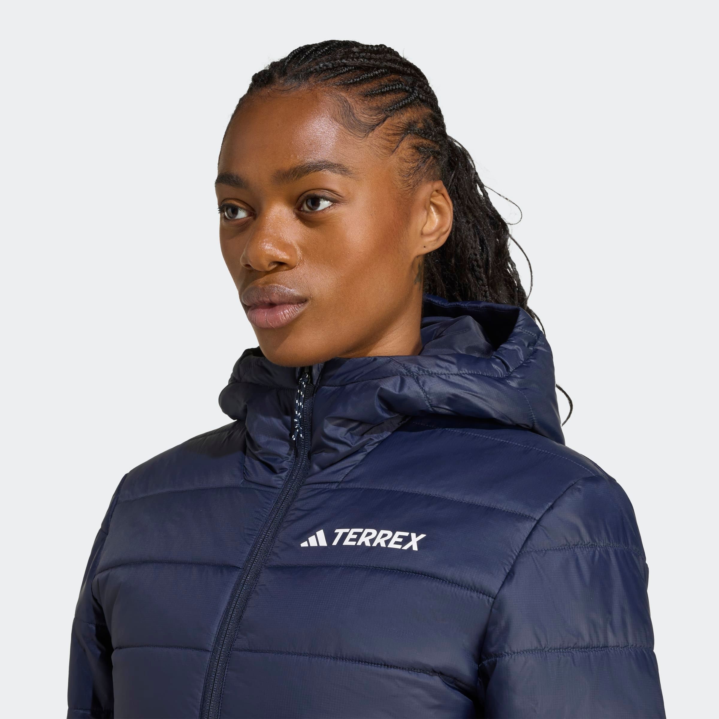 adidas TERREX Outdoorjacke »W MT ESS P HO J« mit Kapuze wärmend durch Climawarm Technologie, mit Kapuze