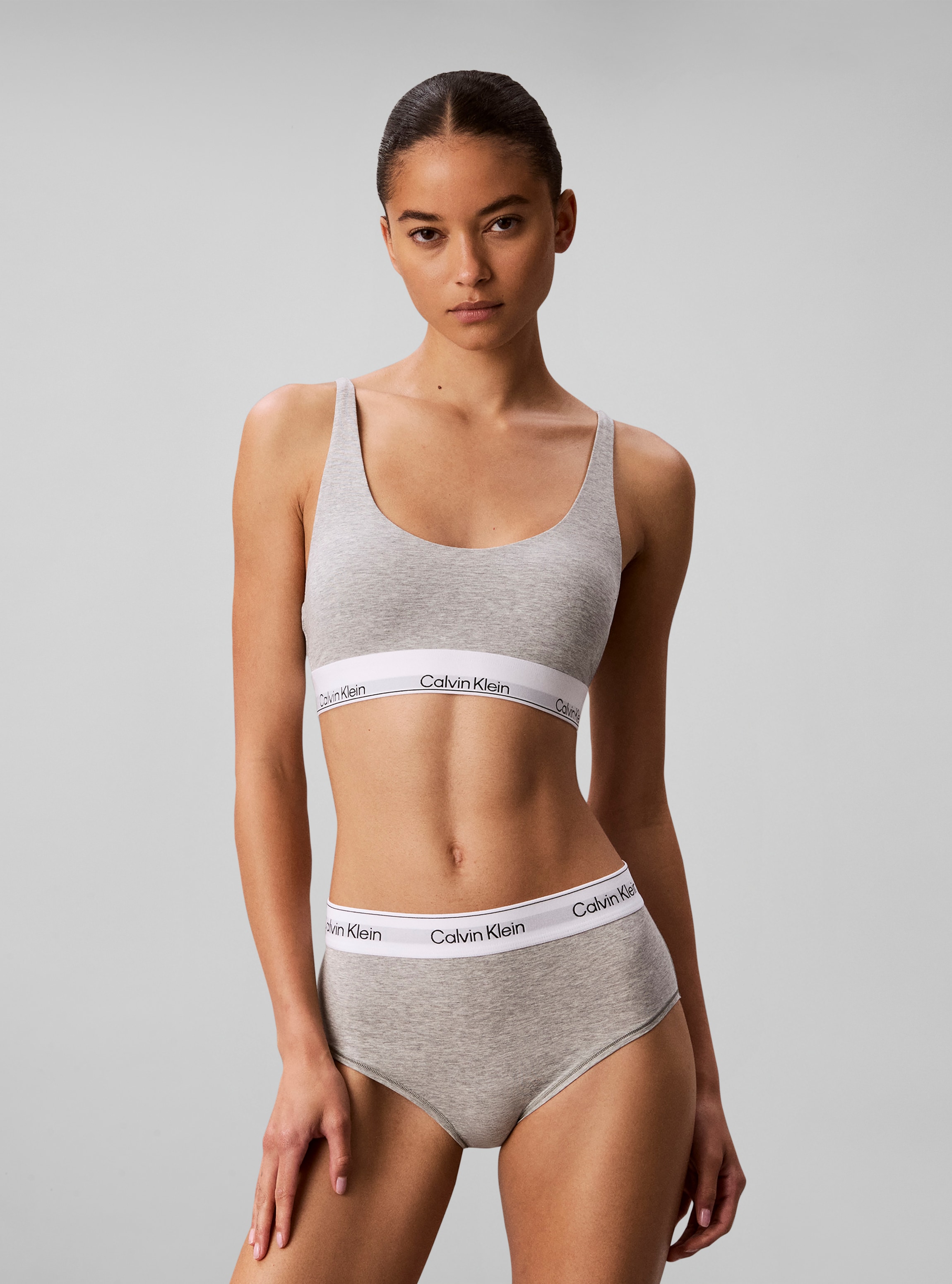 Calvin Klein Underwear Hipster à taille haute »HIGH WAIST HIPSTER« coupe régulière avec ceinture élastique