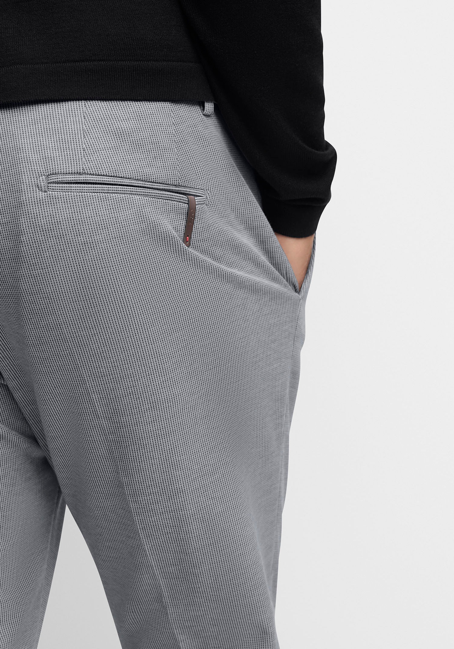 Cinque Anzughose »CIBEPPE«  strukturierte Optik, Tapered-Fit