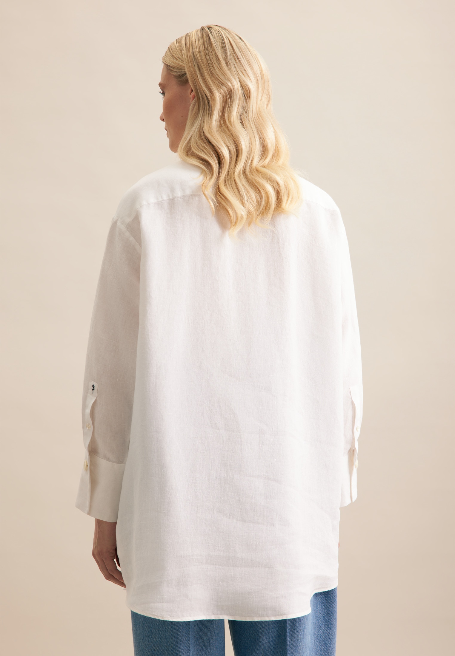 seidensticker Blouse chemise »Schwarze Rose« Langarm Kragen Uni