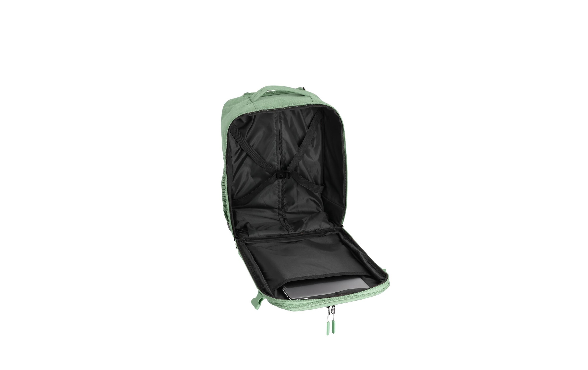 travelite »Kick Off Backpack 28 l« 28 l 2 Rollen Widerstandsfähige Materialien