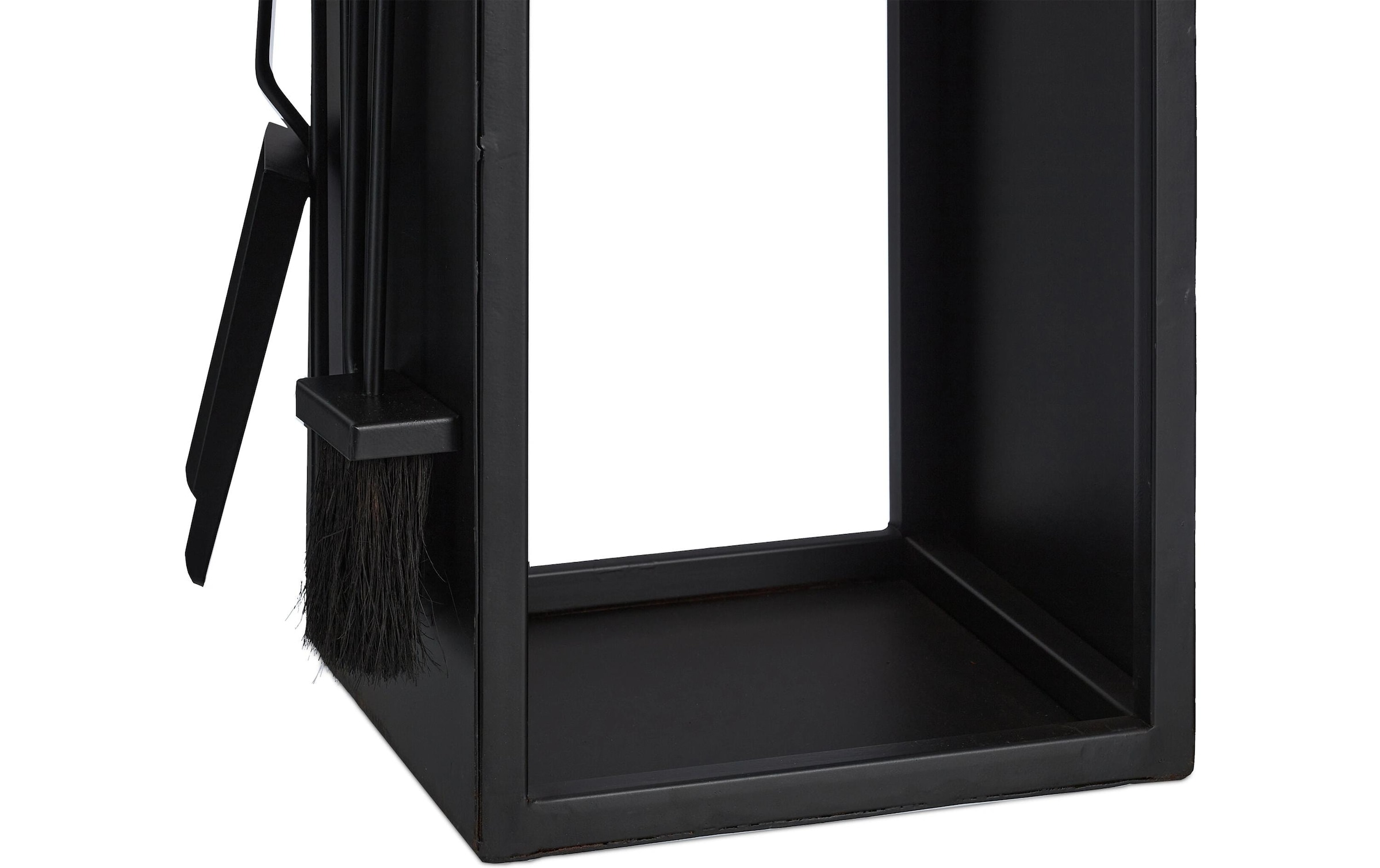 relaxdays Kaminholzregal »mit Besteck« 5 Stk. tlg.