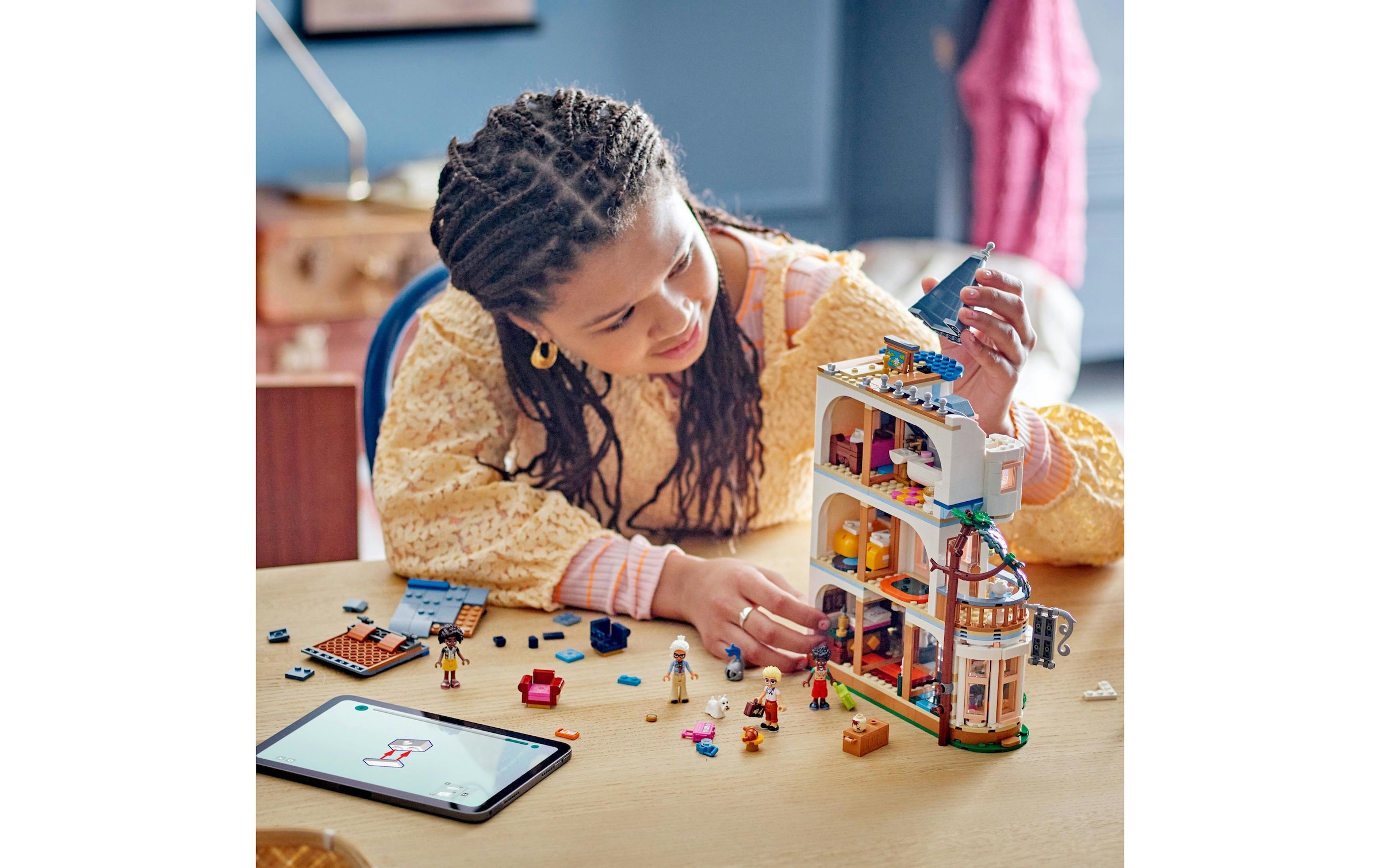 LEGO® Briques de jeu »Friends Burg mit Ferienunterkunft 42638«