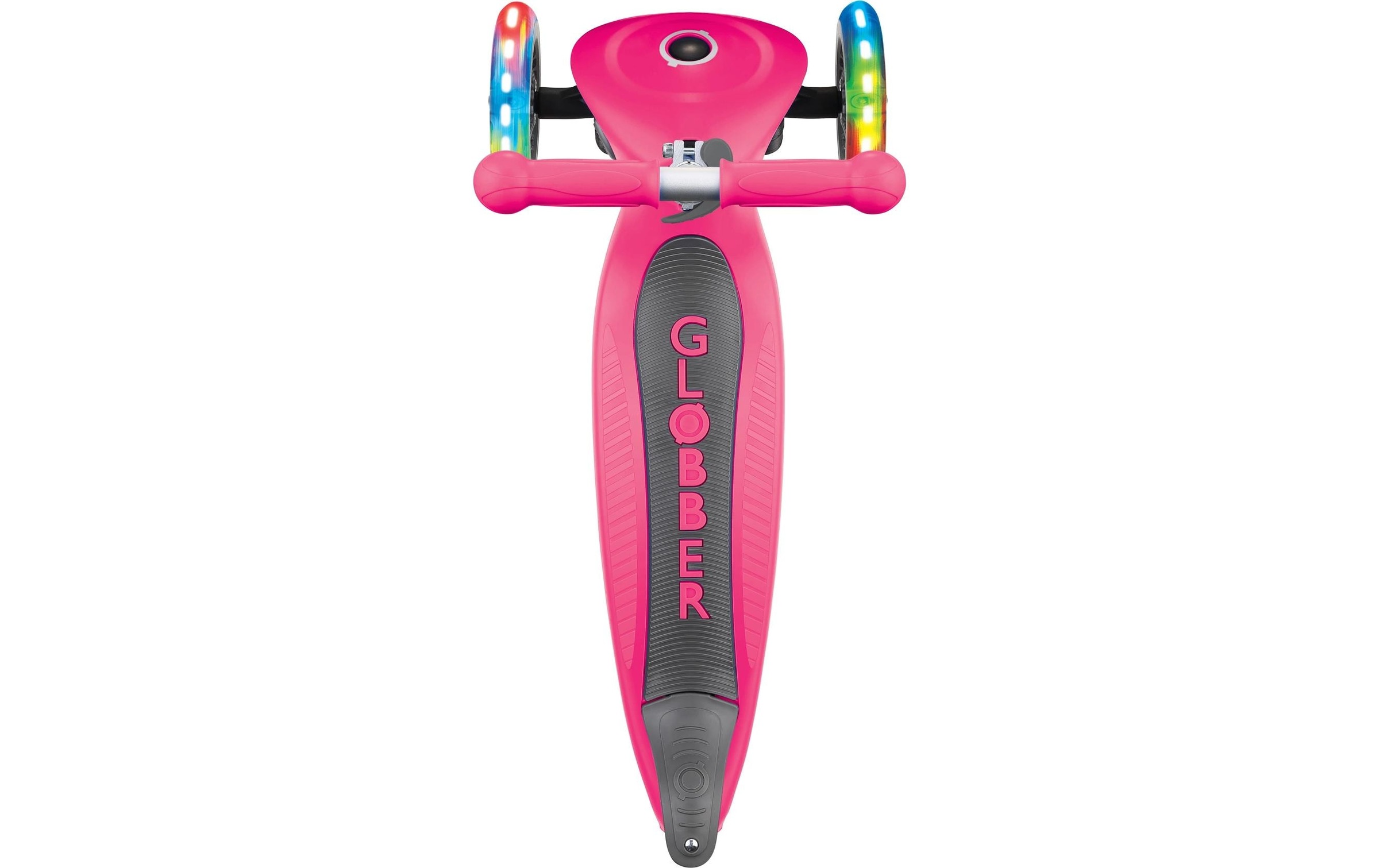 Globber Scooter »JUNIOR FOLDABLE LIGHTS, mit Leuchtrollen«