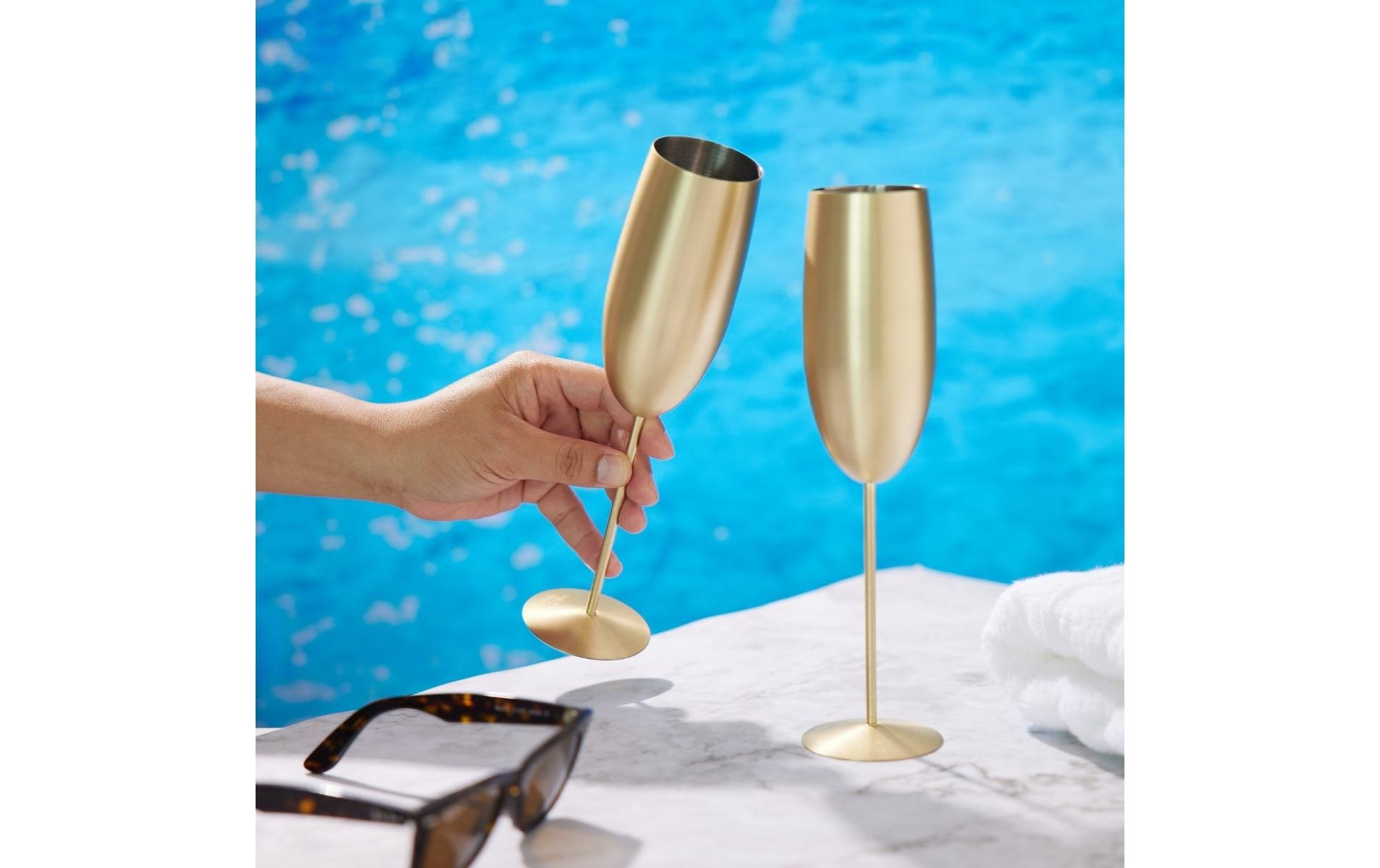   Flûte à champagne »Oak & Steel 285 ml, 4 Stück«