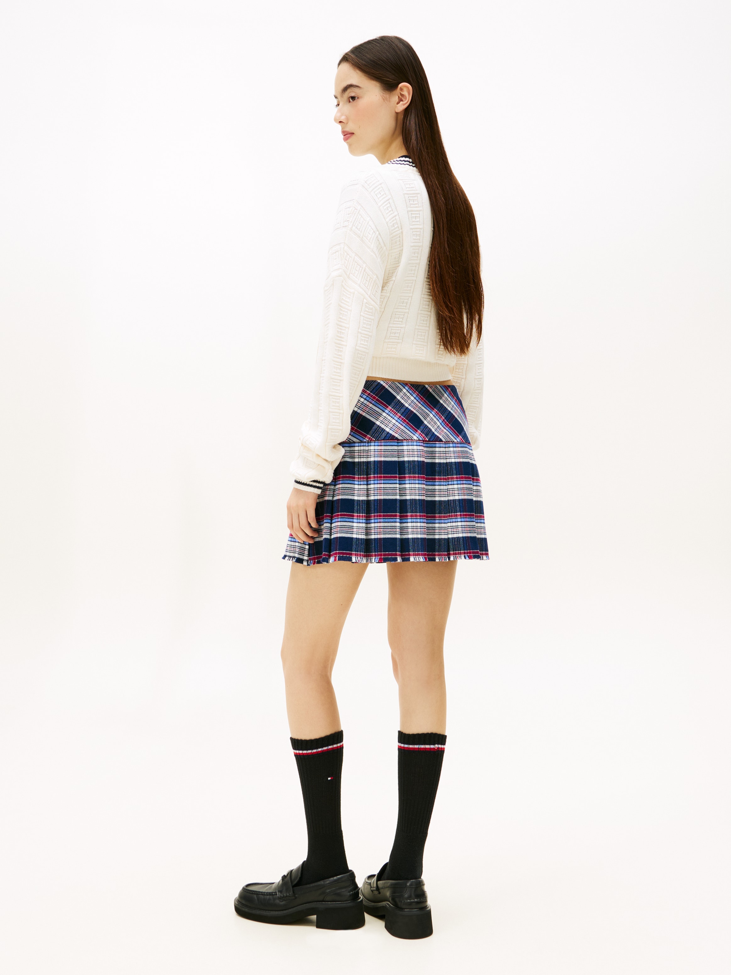 Tommy Jeans Karorock »TJW STRUCTURED PLEAT MINI SKIRT«