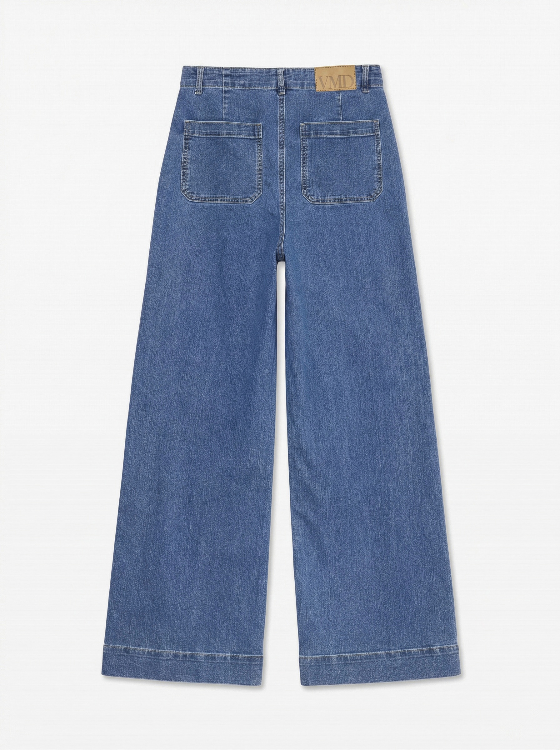 Vero Moda Jeans large »VMKAYLA HR WIDE POCKET J BLUE MIX NOOS« Baumwollmischung, wide fit, high waist
