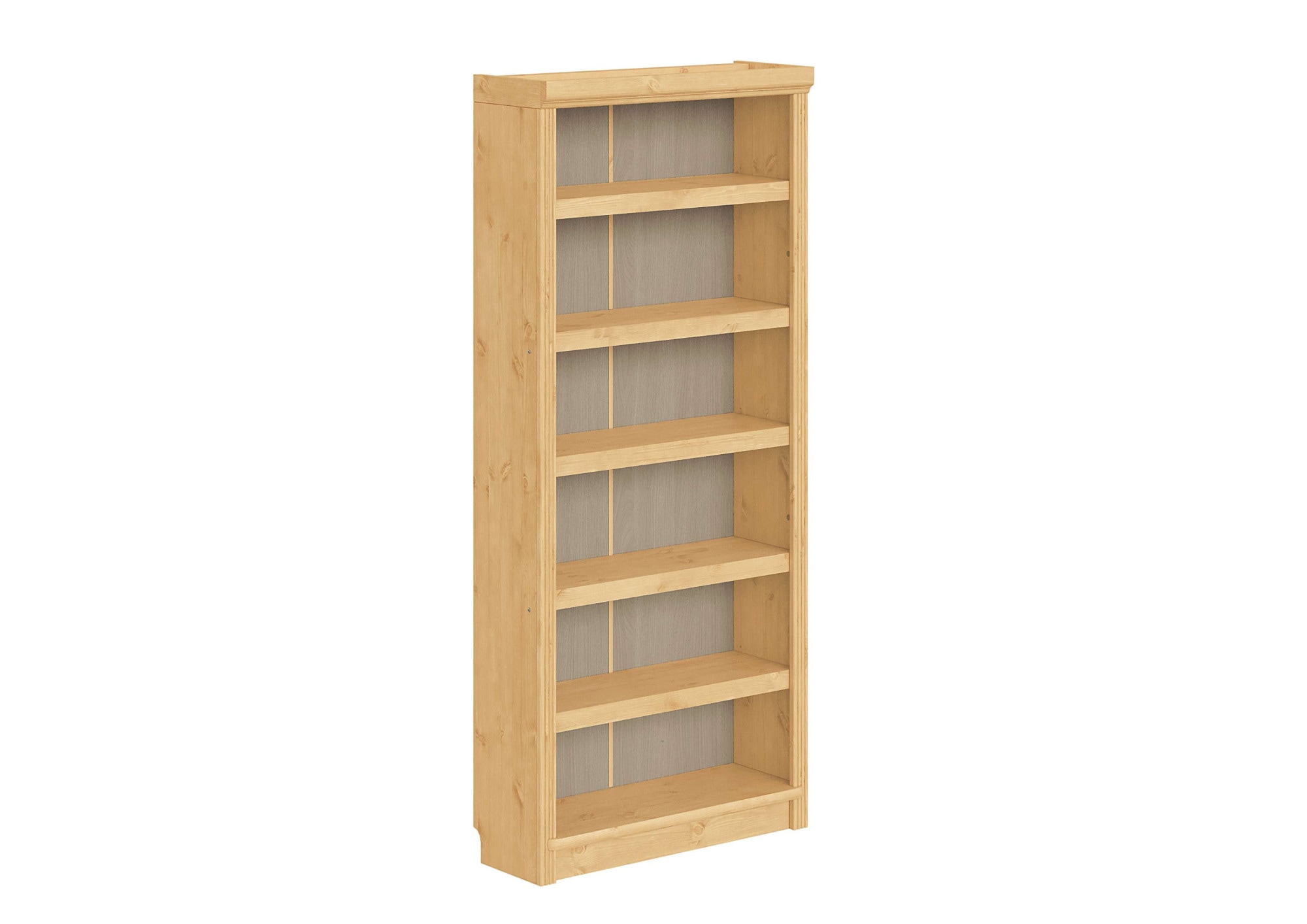 GOODproduct Bücherregal »Soeren Regal B/T/H: 80/29/185 cm, 6 Fächer« aus massiver Kiefer, FSC®-zertifiziert