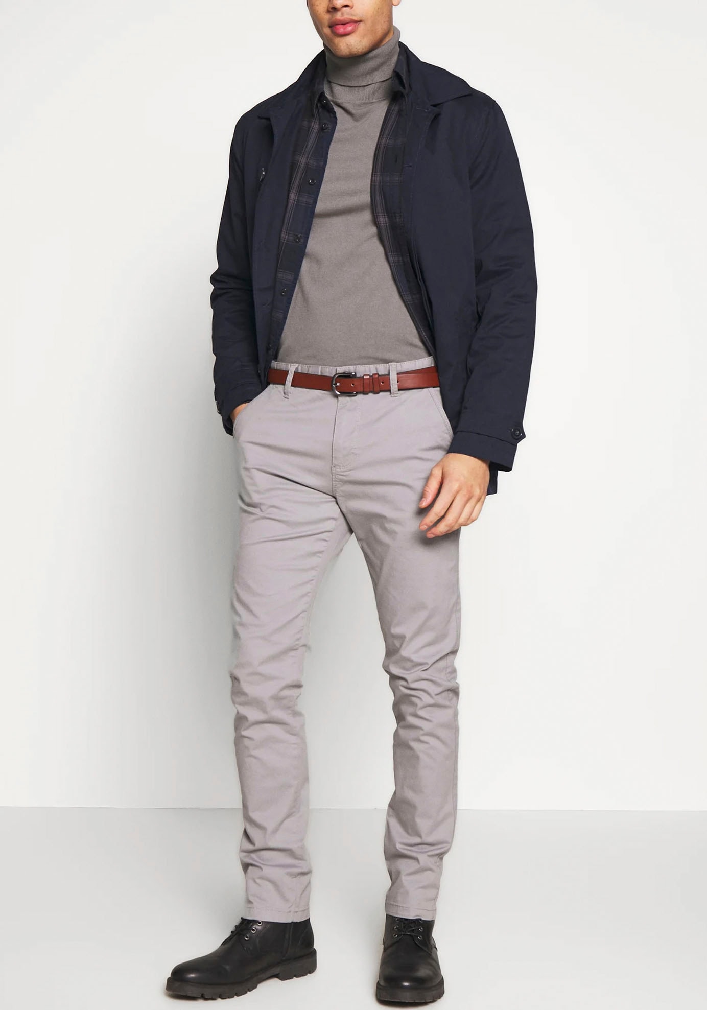 Indicode Pantalon en tissu »Gower«  Baumwollmischung, regular fit