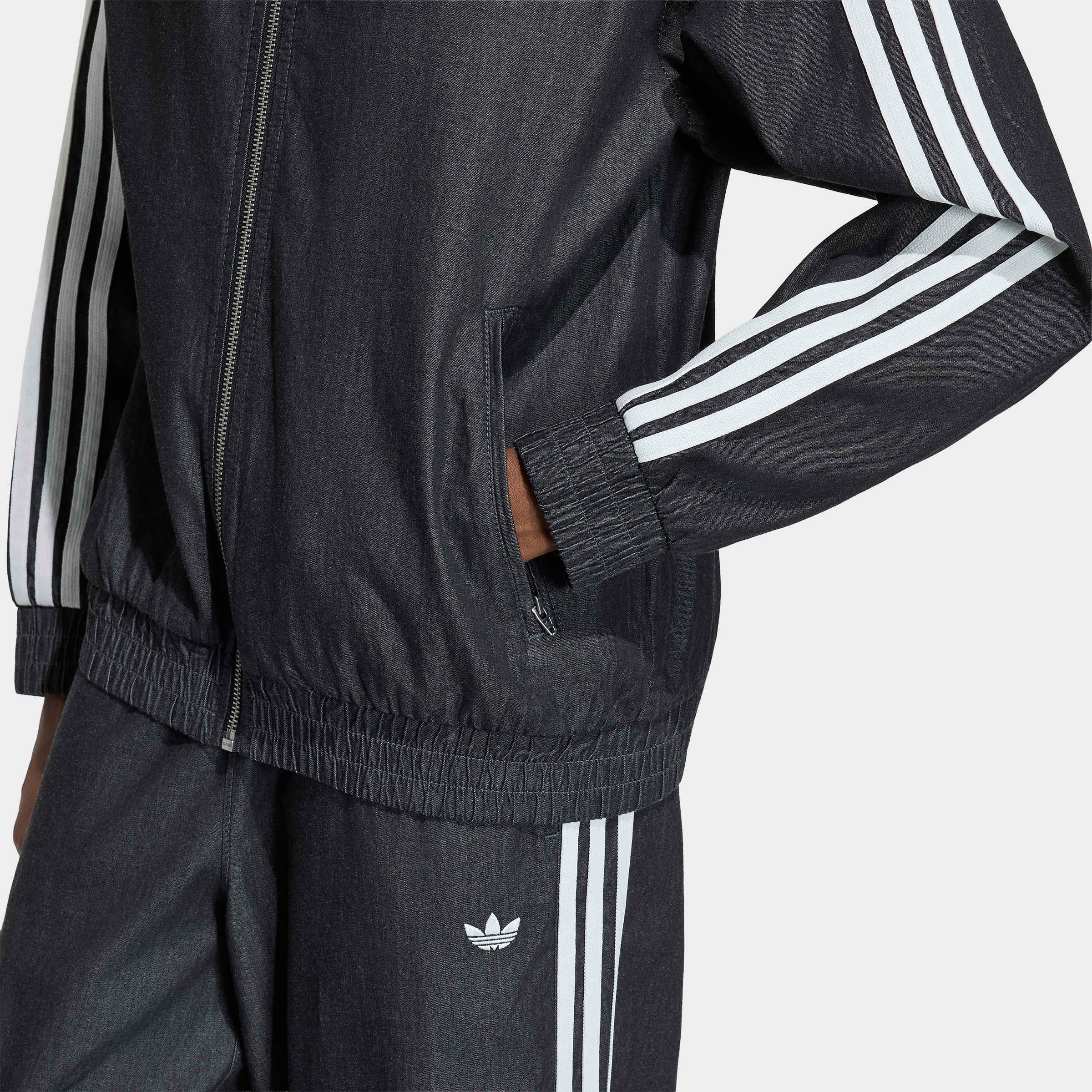 adidas Originals Outdoorjacke »DENIM FB TT« für Erwachsene, mit Reissverschluss, aus Baumwolle