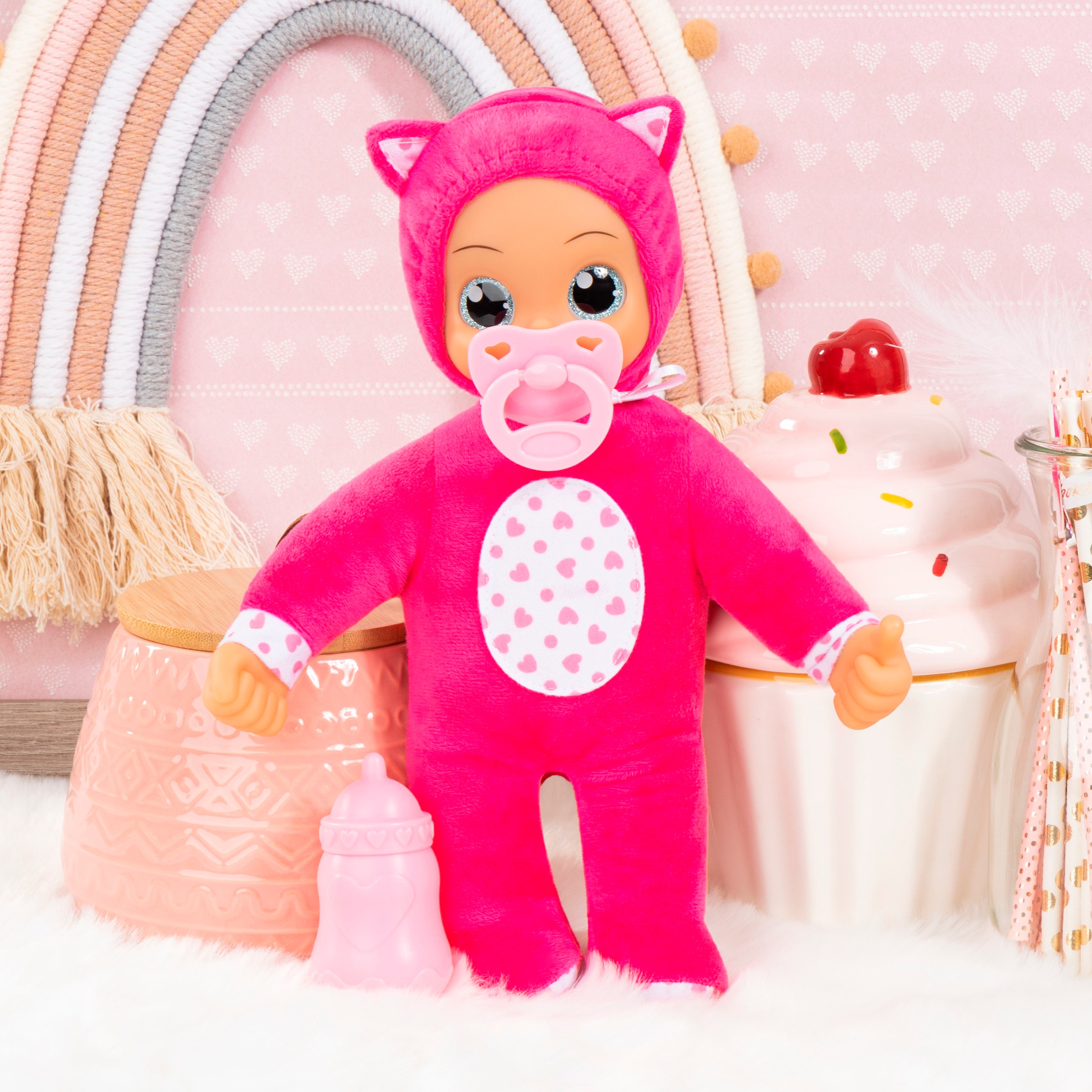 Bayer Babypuppe »I Baby Angels, 30cm, rosa/pink«