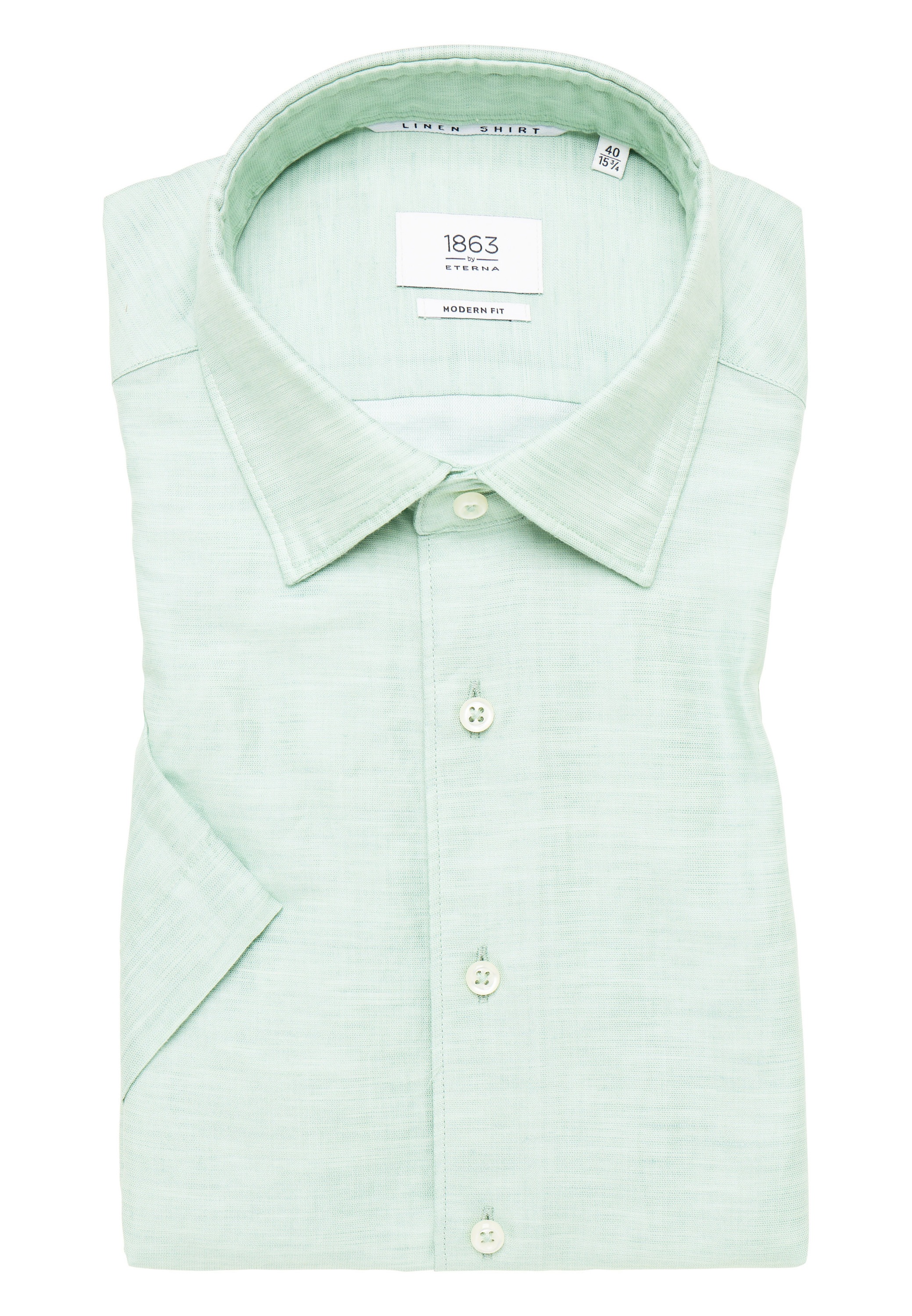 Eterna Chemise à manches courtes »MODERN FIT« EASY IRON (bügelleicht)