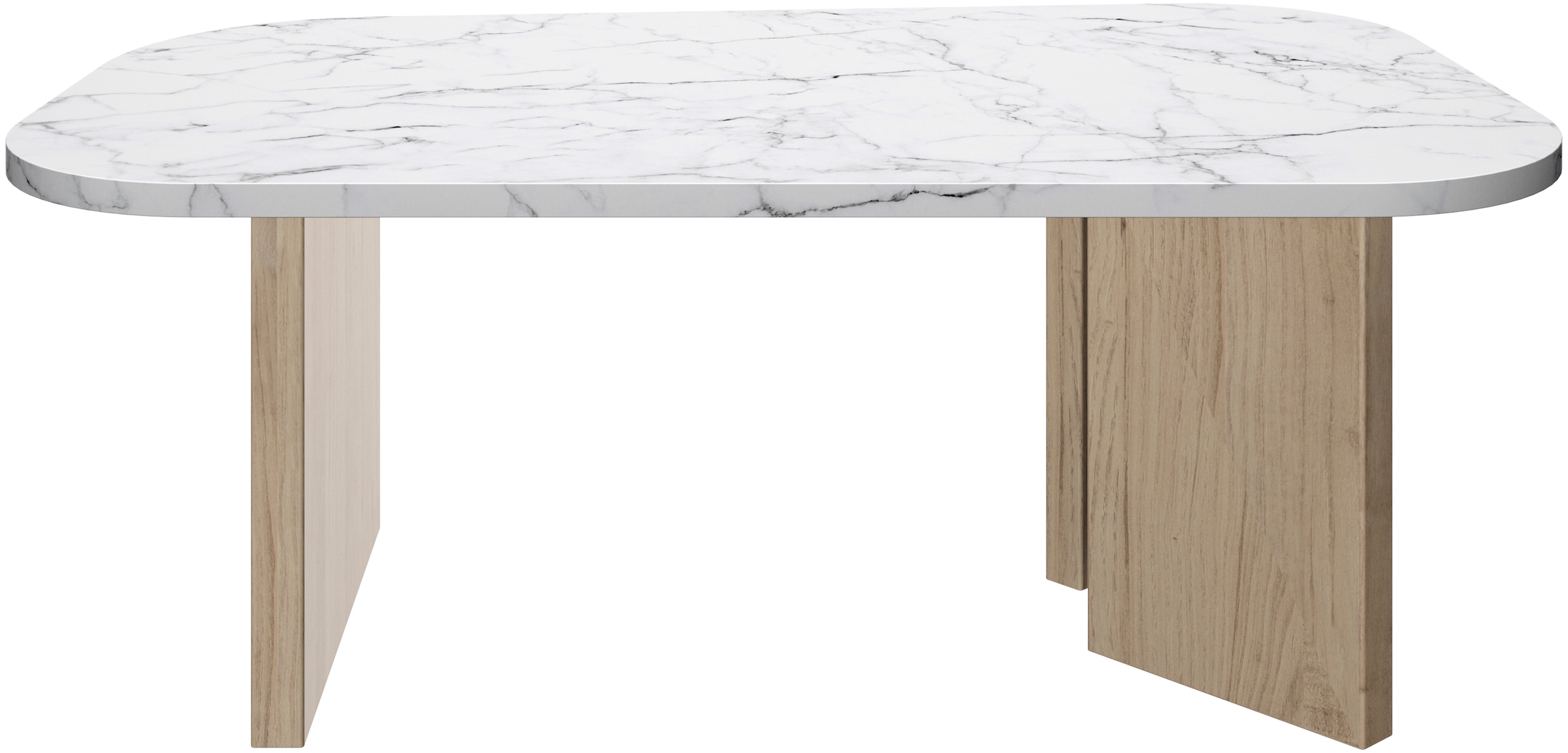 Gami Couchtisch »Quartz« Couchtisch mit Marmor-optik Tischeplatte