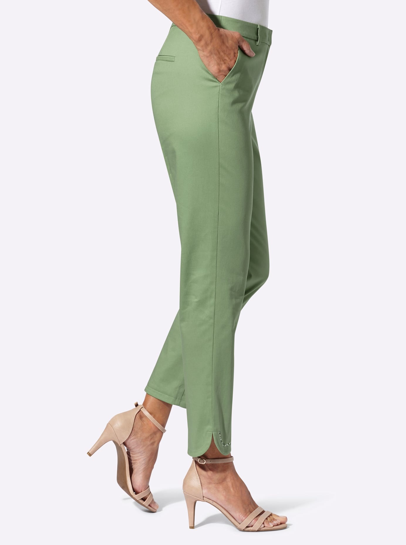 Lady Pantalon tissé