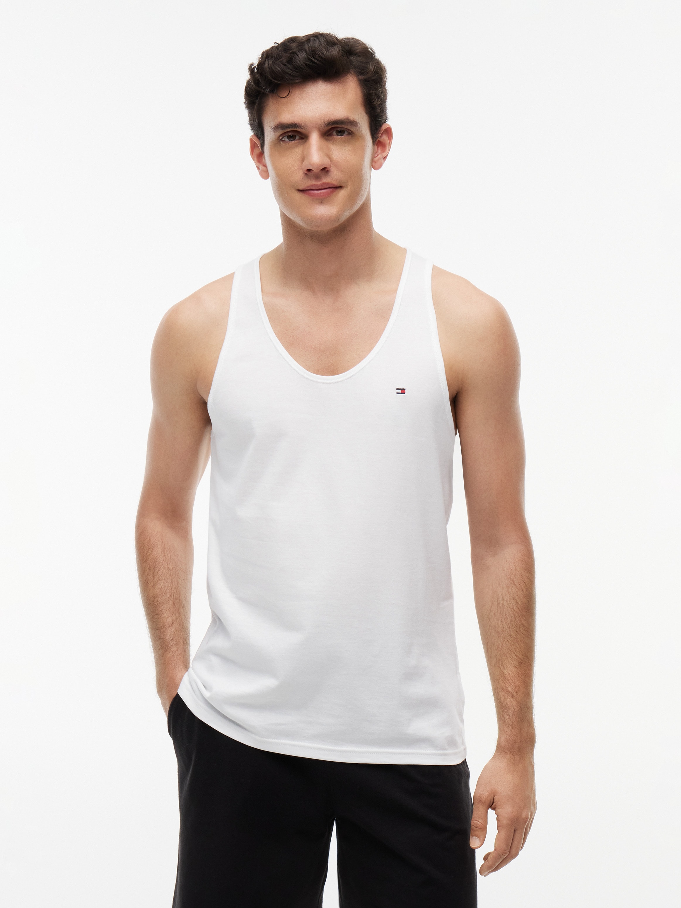 Tommy Hilfiger Underwear Débardeur »3P TANK TOP« Paquet, lot de 3, 3 pièces avec broderie du logo