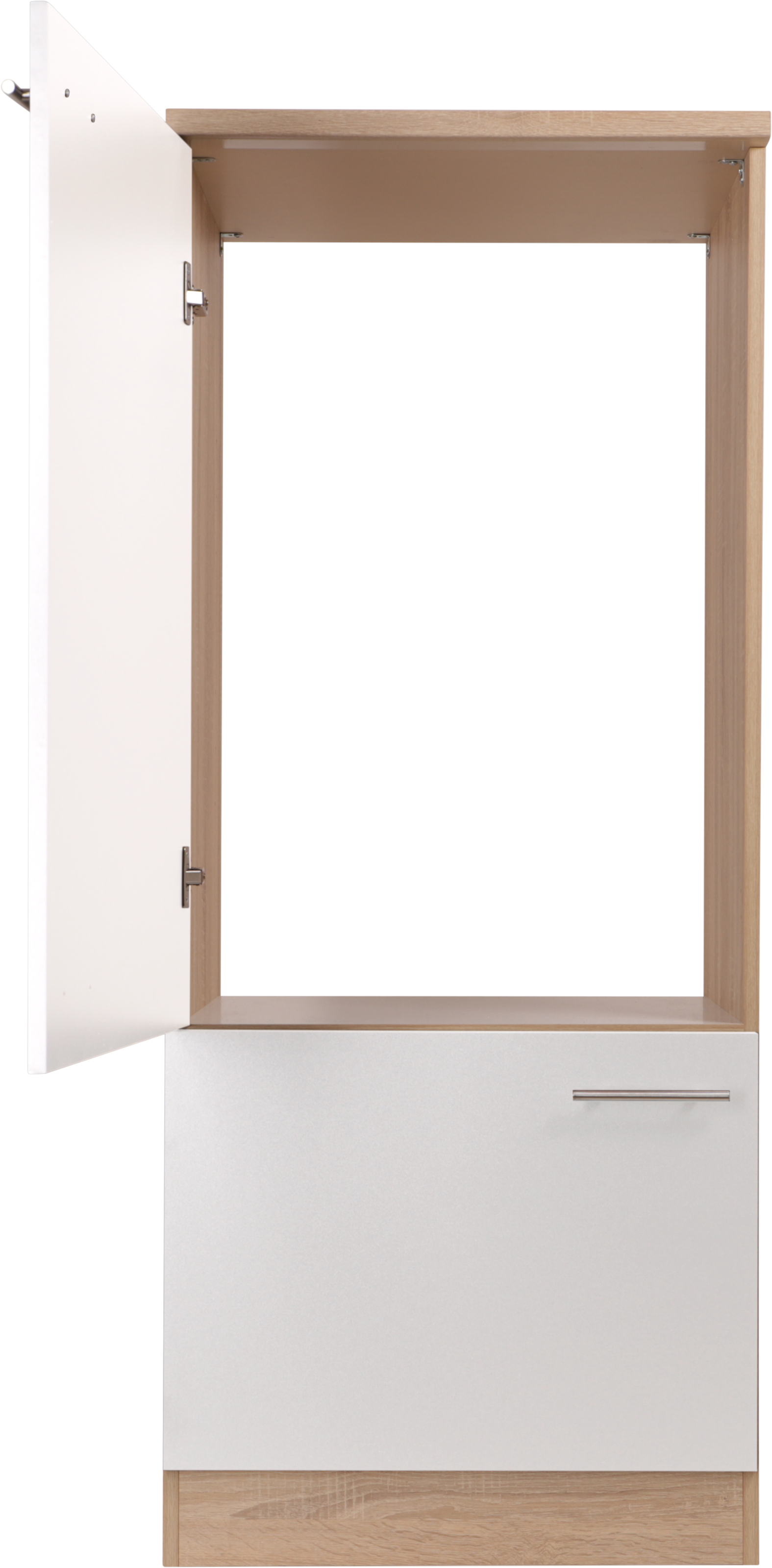 RESPEKTA Kühlumbauschrank »Merle« Breite 60 cm, Türen wechselseitig anschlagbar, Höhe 144,8 cm