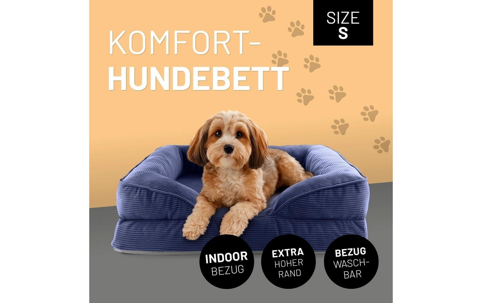 Lumaland Hundebett »Indoor Cord S«