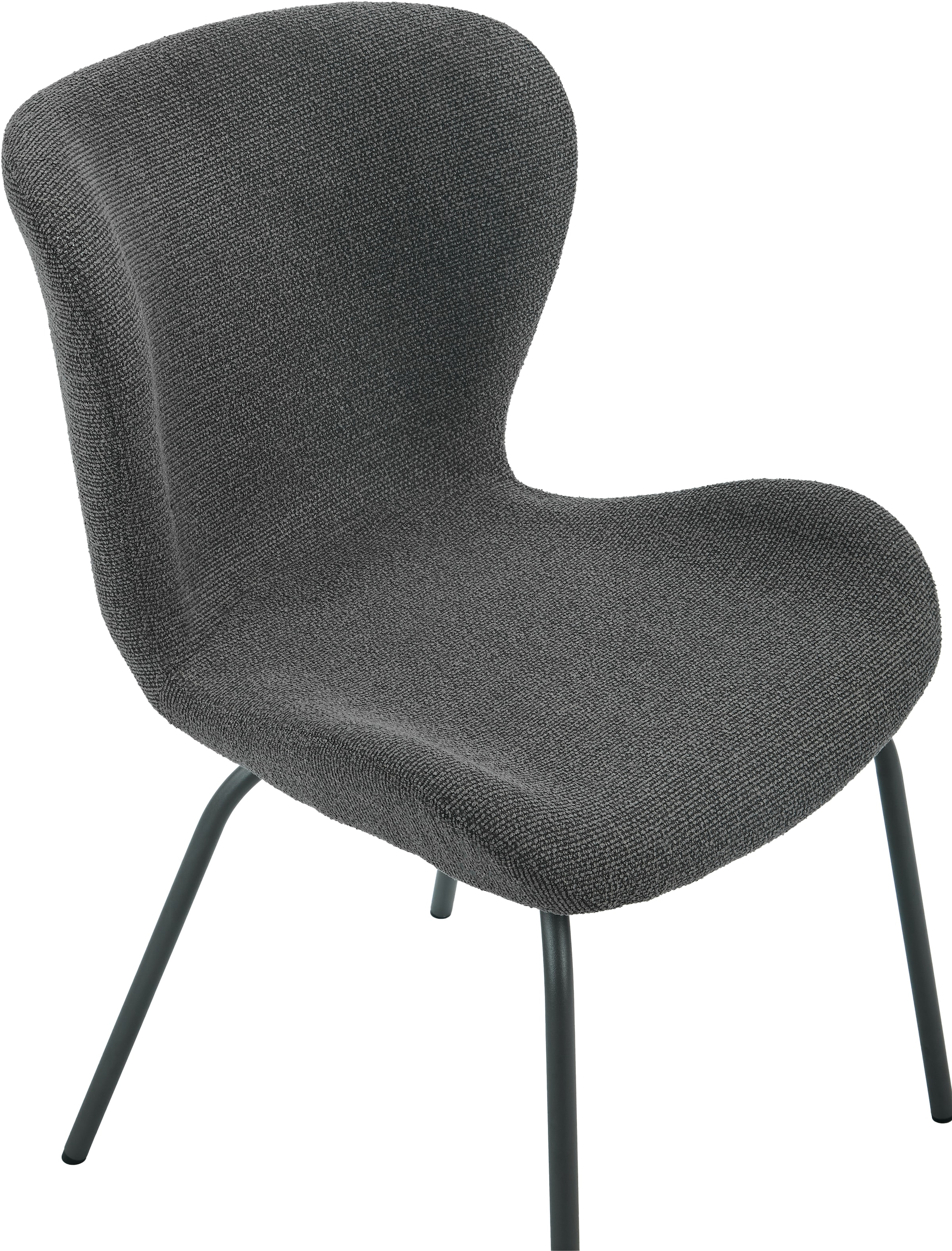 HELA Chaise à 4 pieds »LAGOS« (Set) 1 cuis4-Fussstuhl XL, Gestell angepasst, Webstoff, 140kg belastbar