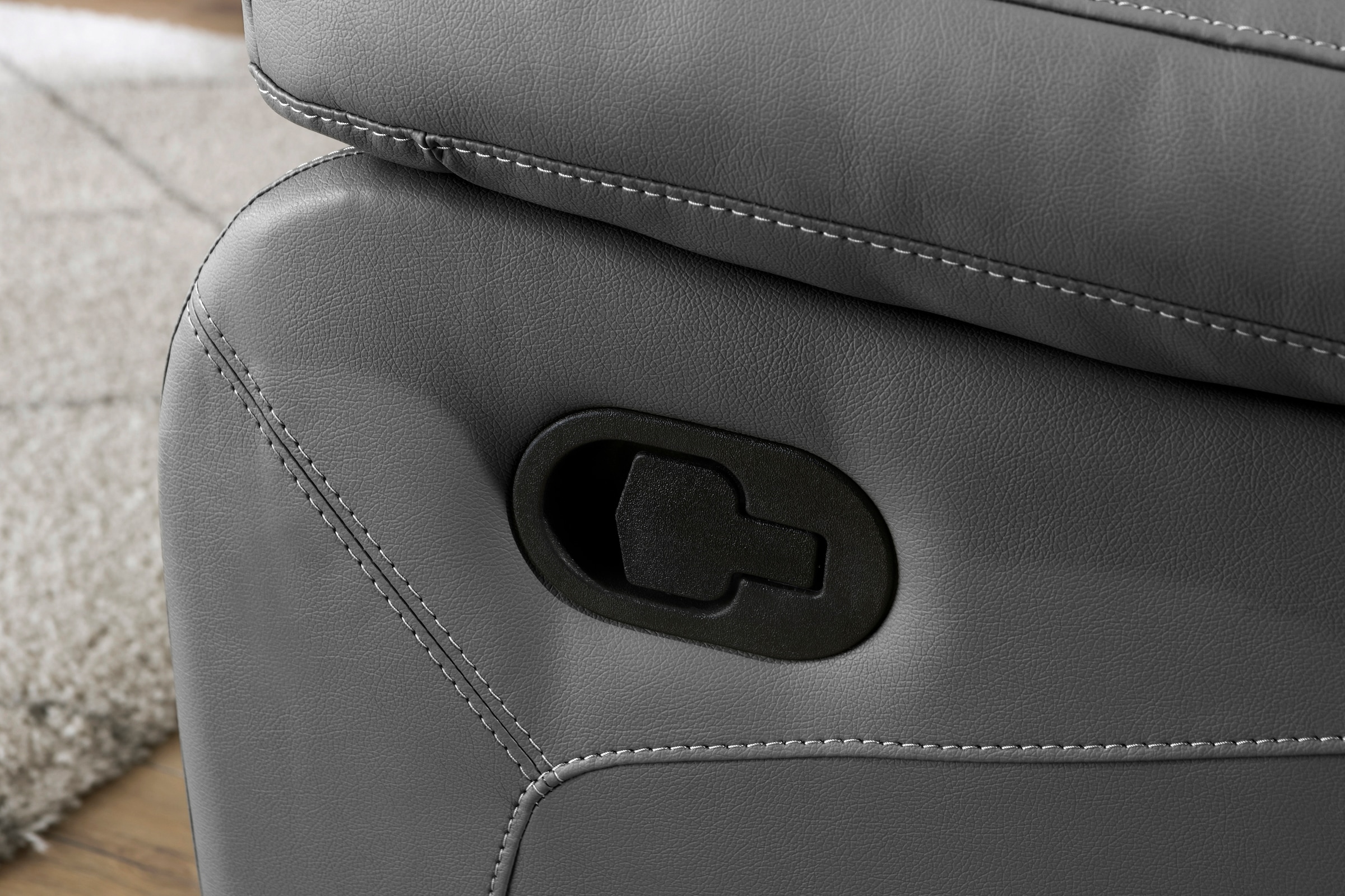 Home affaire 3-places »Lannilis« mit manueller und elektrischer Relaxfunktion