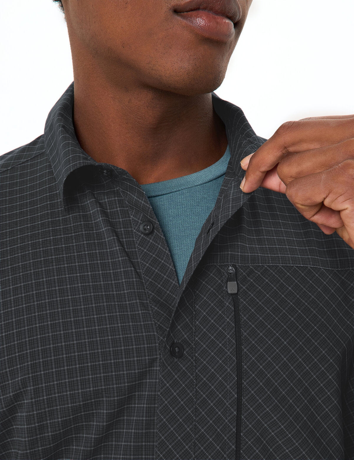VAUDE Chemisier fonctionnel »MEN'S SEILAND SHIRT IV« schnelltrocknendes Material, pflegeleicht, leichtes Tragegefühl