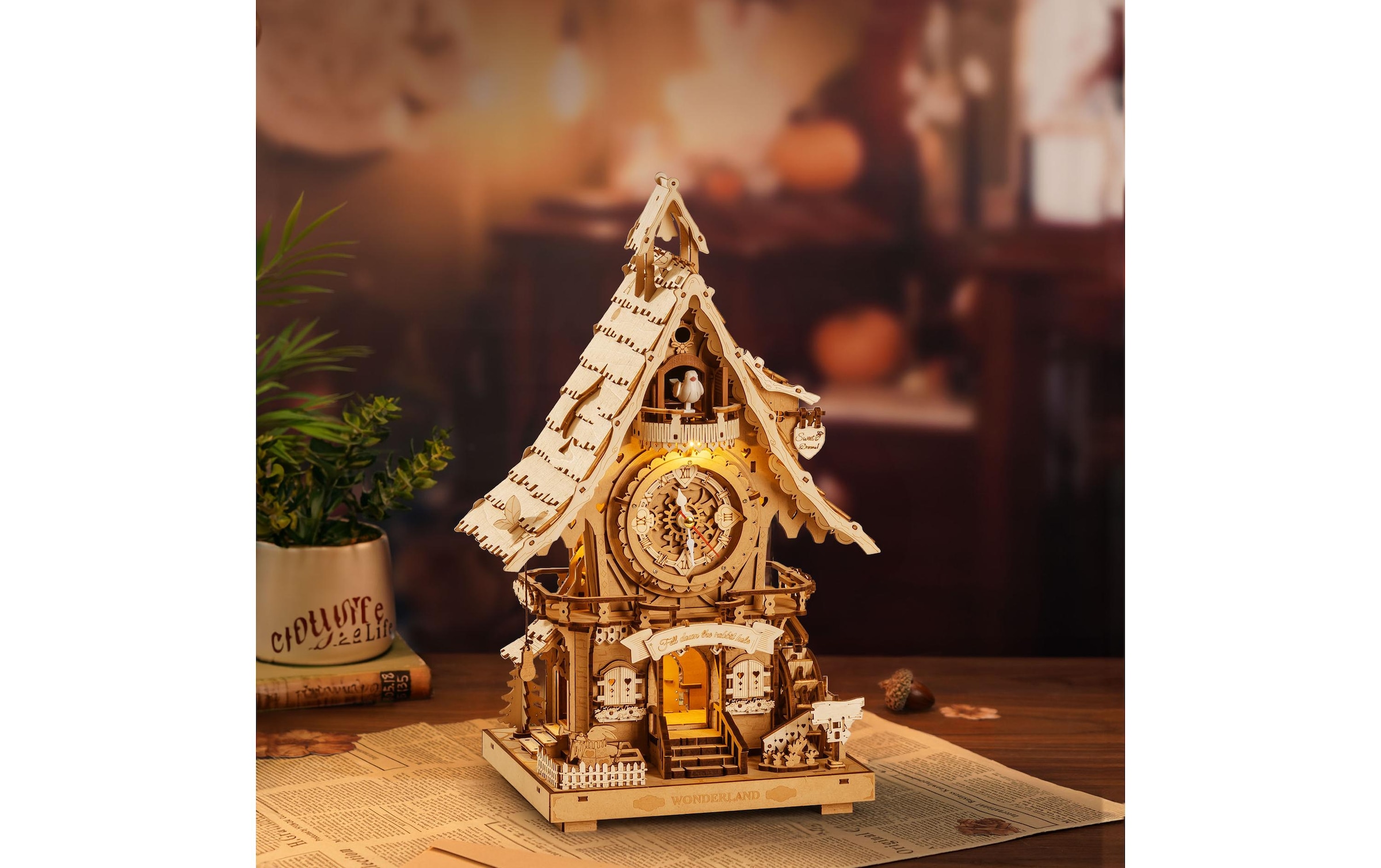   Modellbausatz »RoboTime Kuckucksuhr«