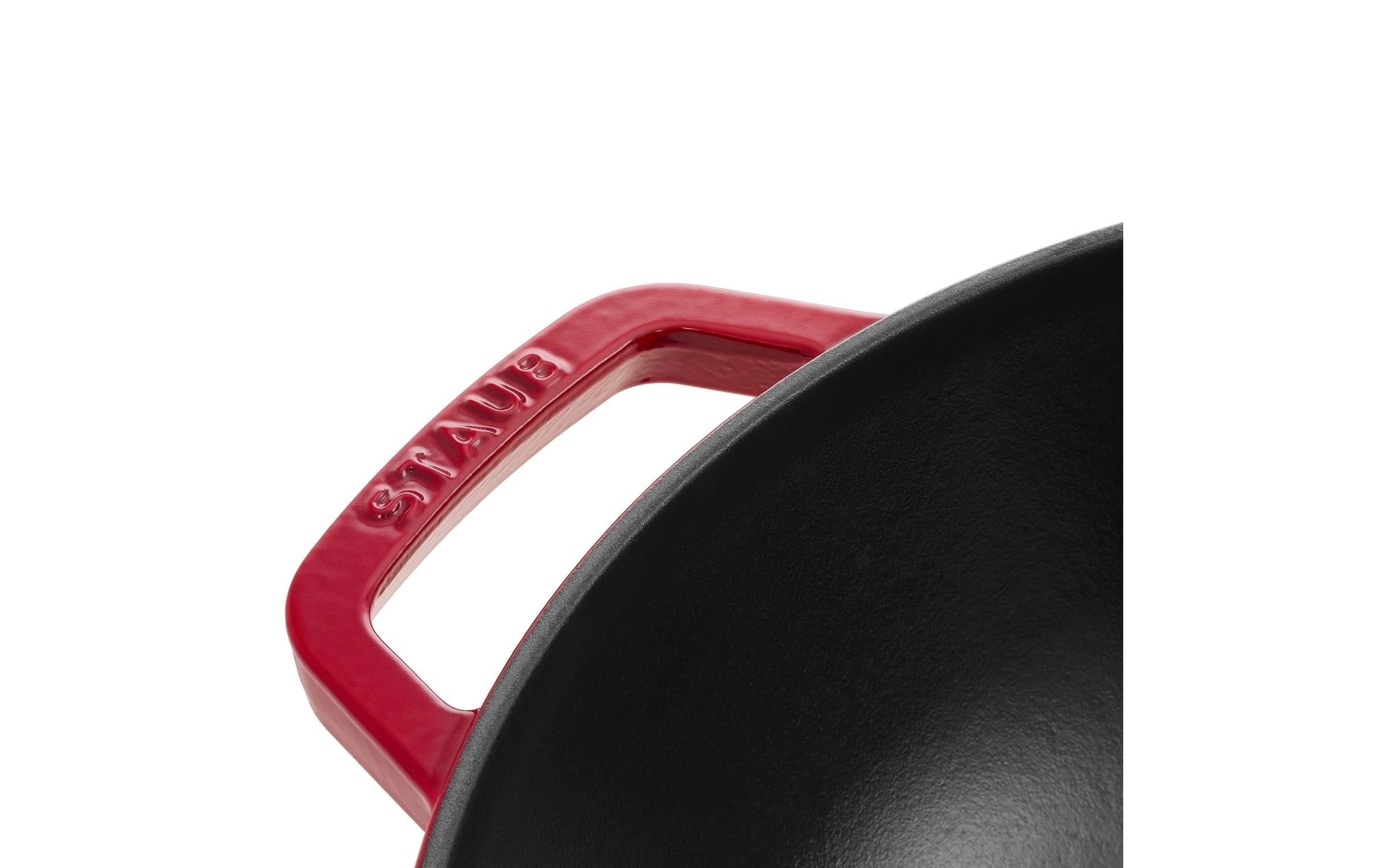 STAUB Wok »mit Glasdeckel 30 cm, 4,4 l«