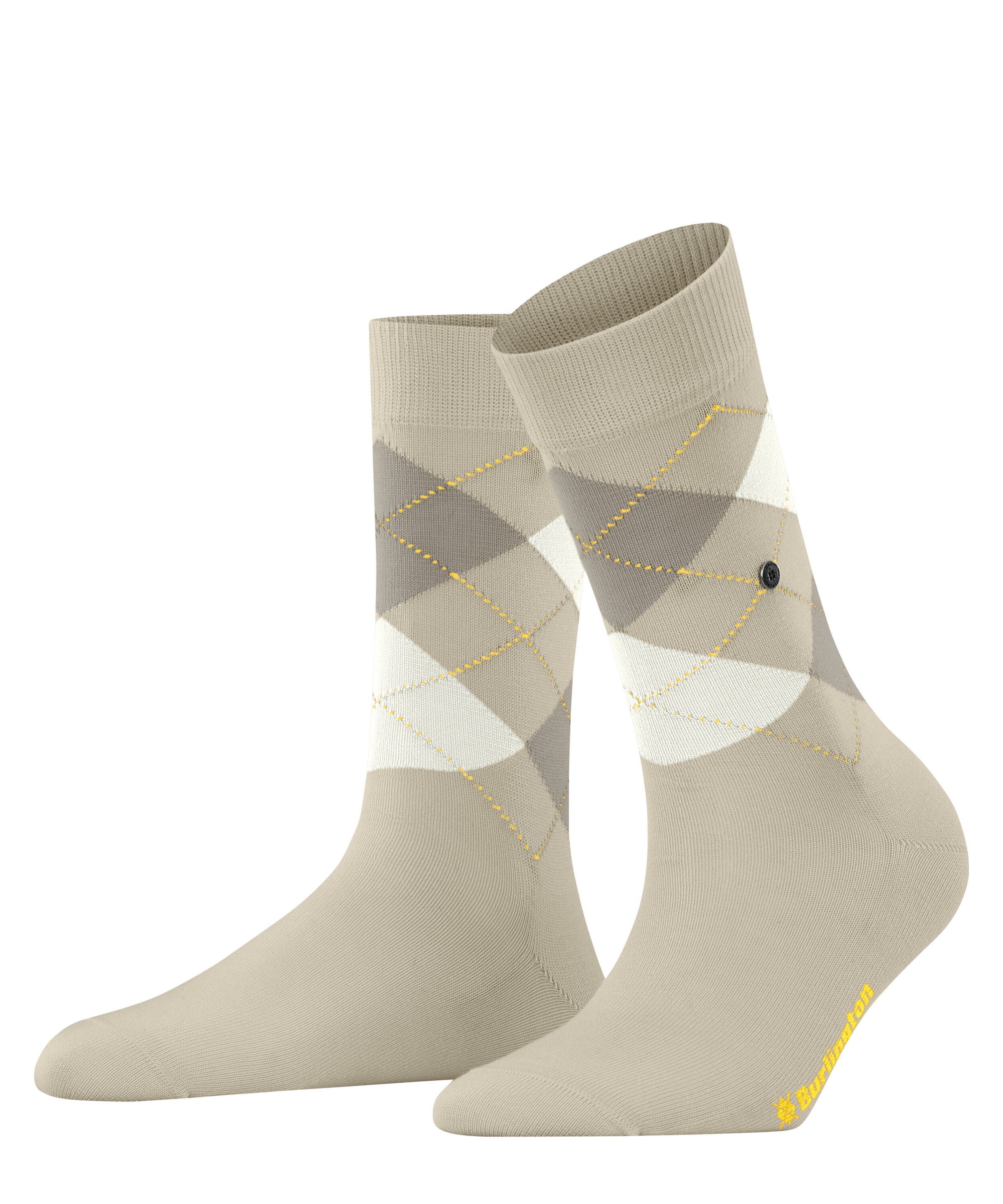 Burlington Chaussettes »Covent Garden« Taille unique 36-41, motif Argyle, clip Burlington