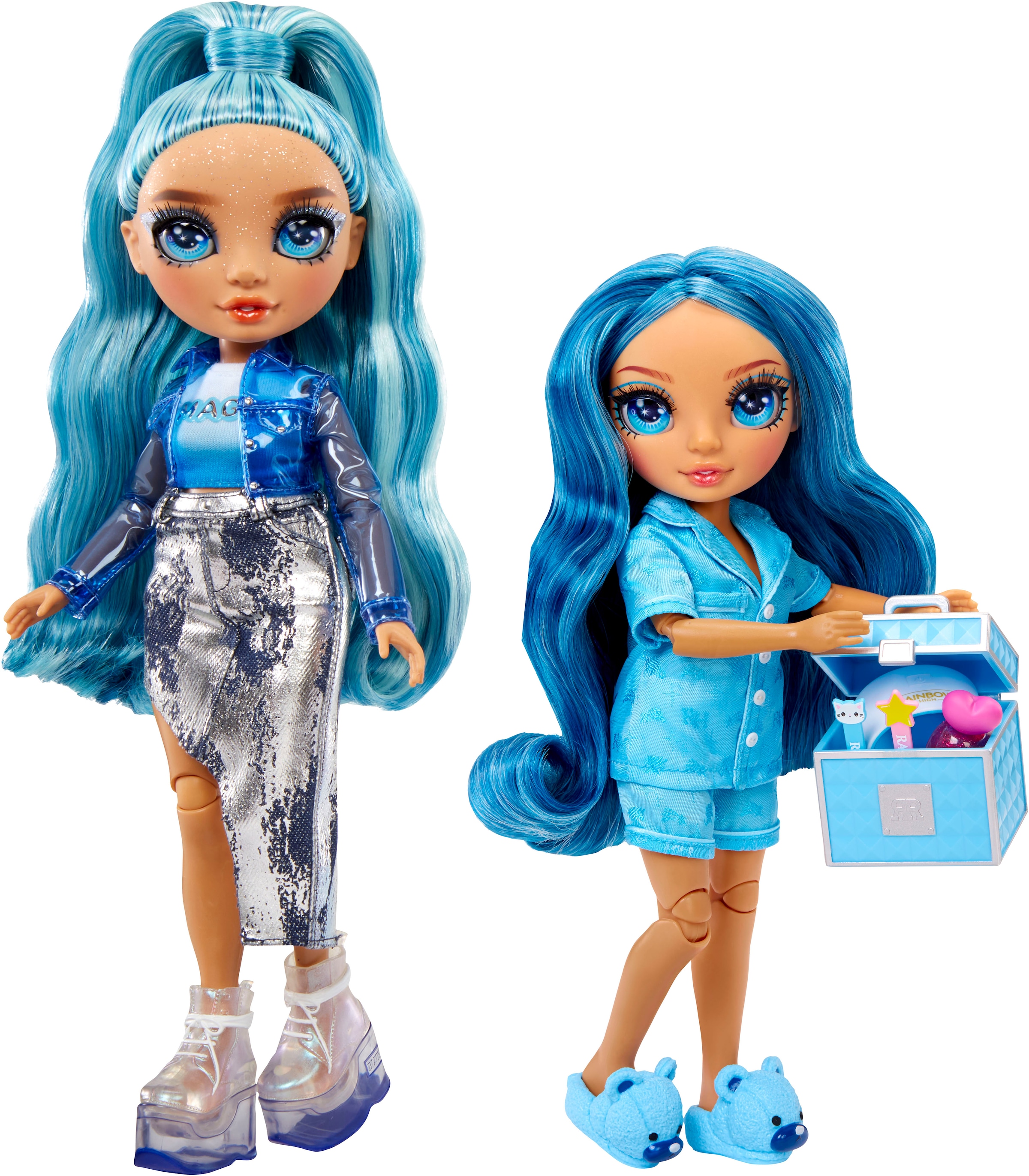 RAINBOW HIGH Poupée à habiller »Junior High PJ Party Fashion Doll Skyler (Blue)«