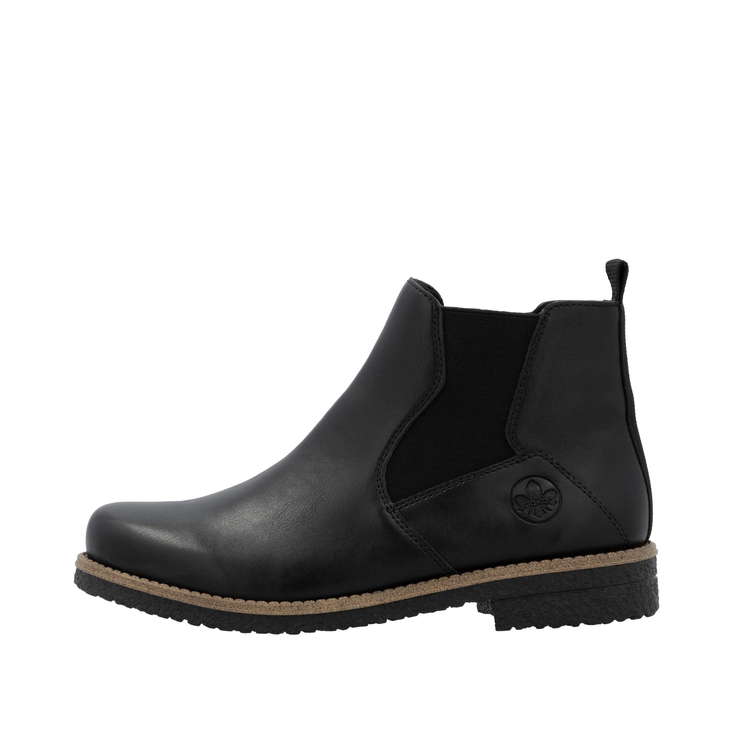 Rieker Bottines chelsea  Stiefelette, Schlupfboots, Stretcheinsatz, mit Innenreissverschluss