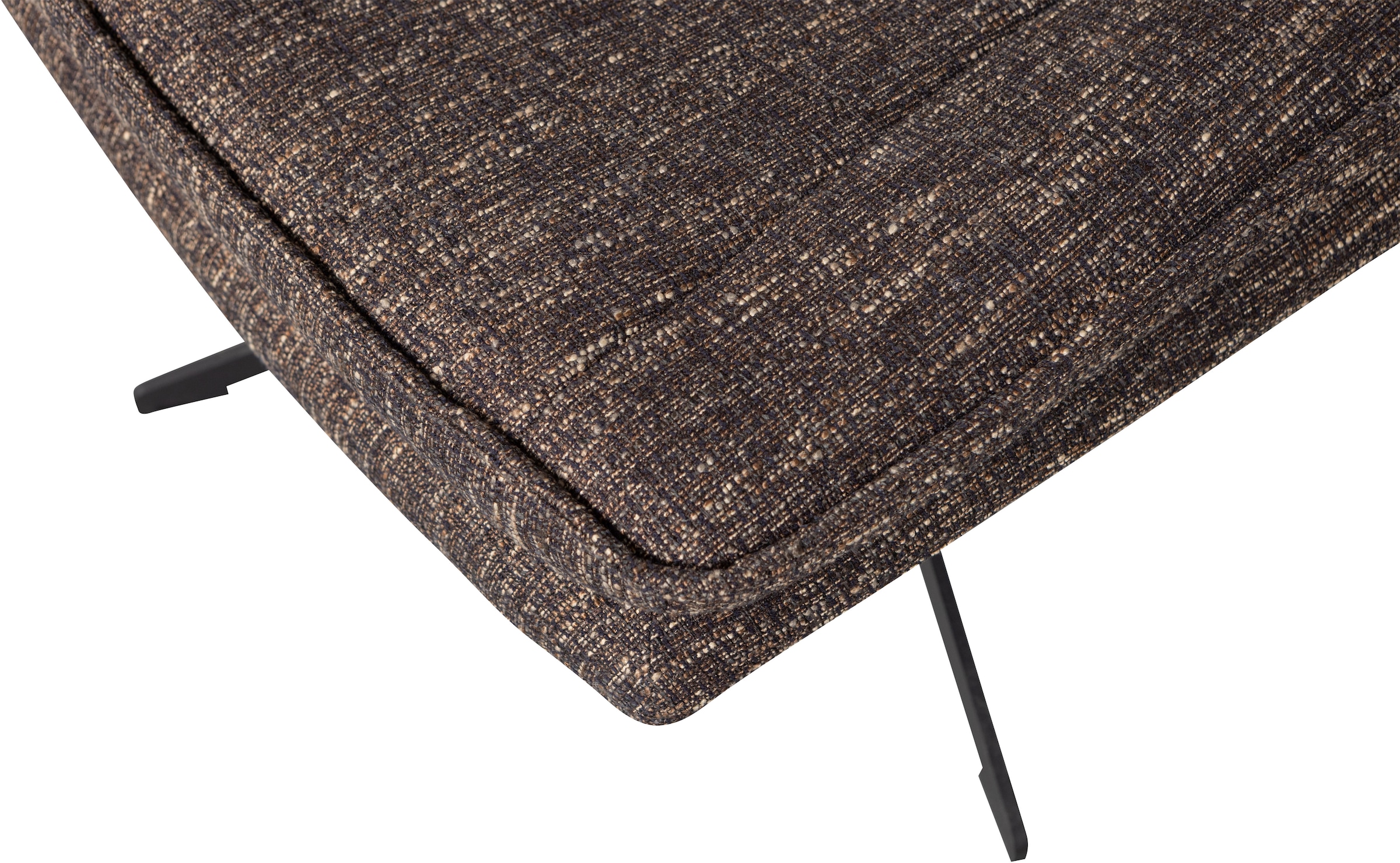 WOOOD Drehsessel »Milaro mit Fling-Melange-Bezug und Drehmechanismus B75 x T94 x H88 cm« Hohe Verschleissfestigkeit, Tragkraft 120 kg, mittlere Sitzhöhe