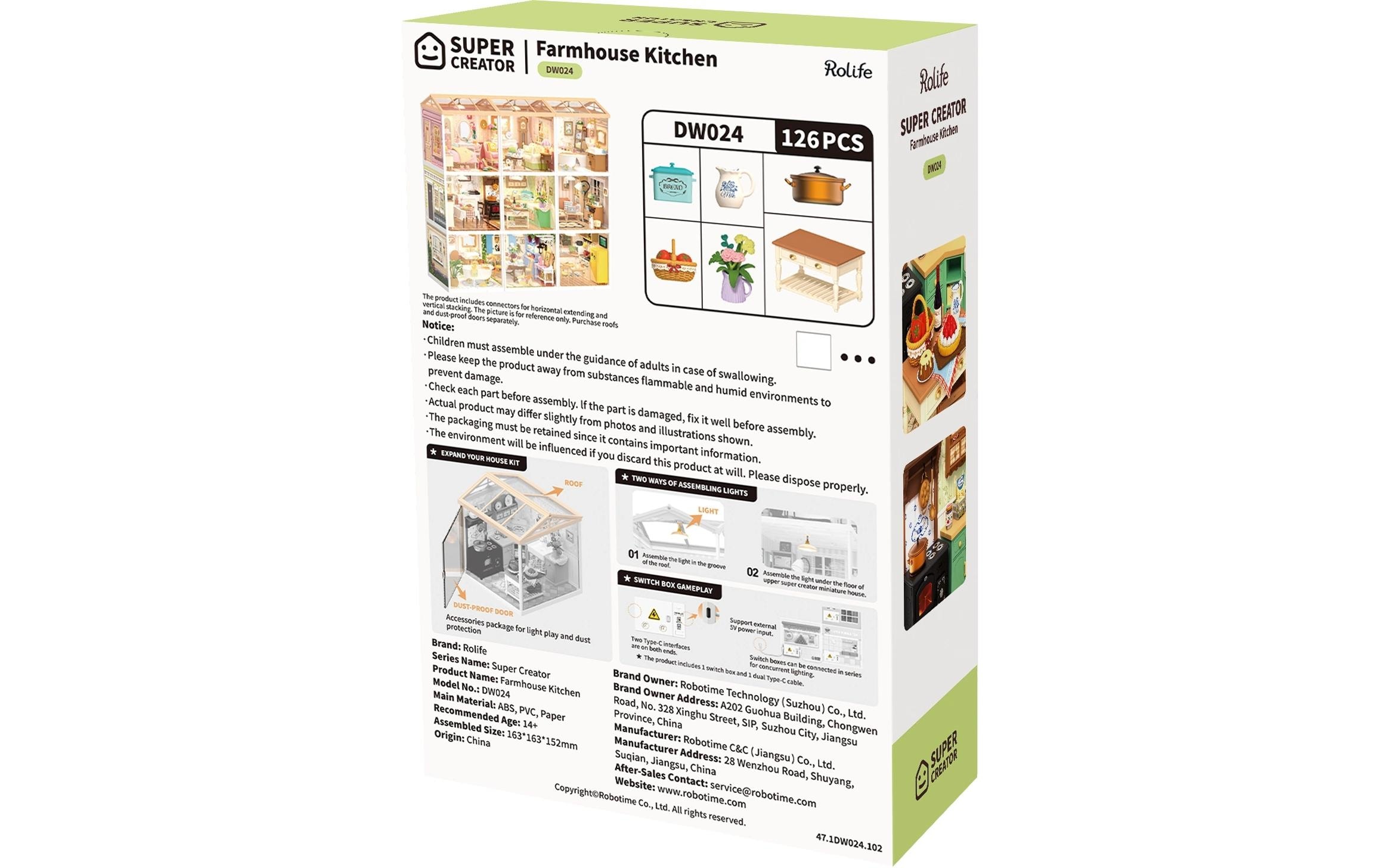   Modellbausatz »RoboTime Farmhouse Kitchen«