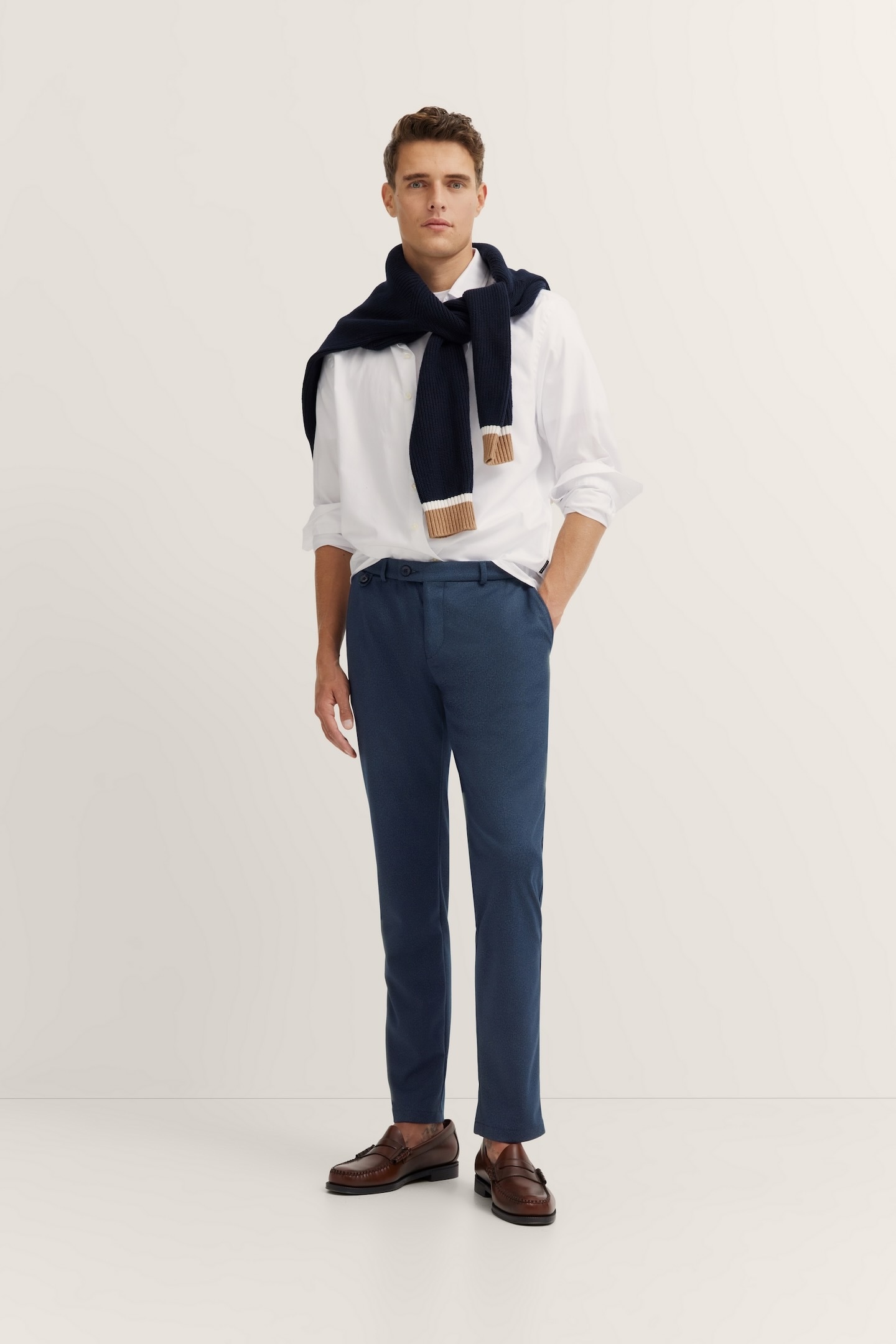 bugatti Chinos  mit Stretch