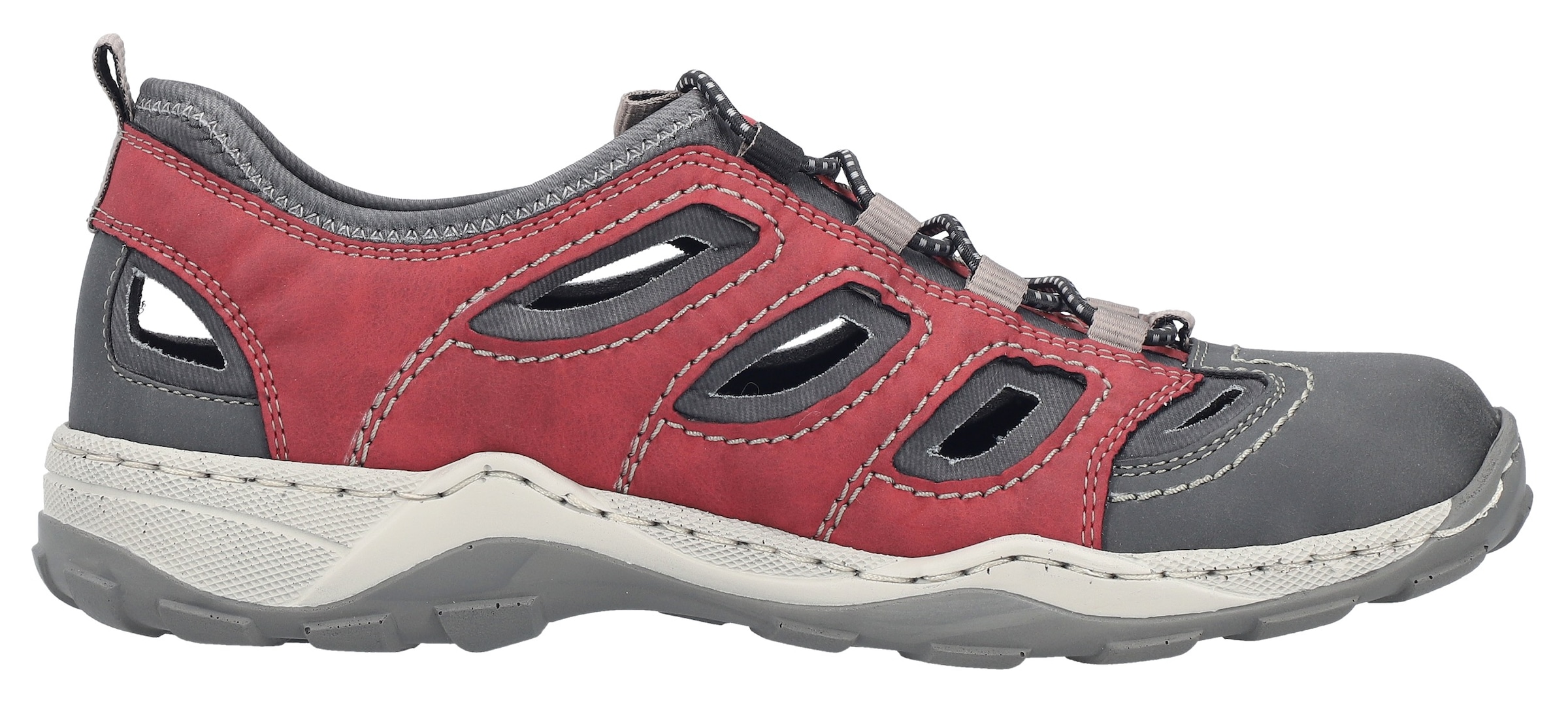 Rieker Slipper  chaussure de trekking, sandale, chaussure d’été avec élastique pratique