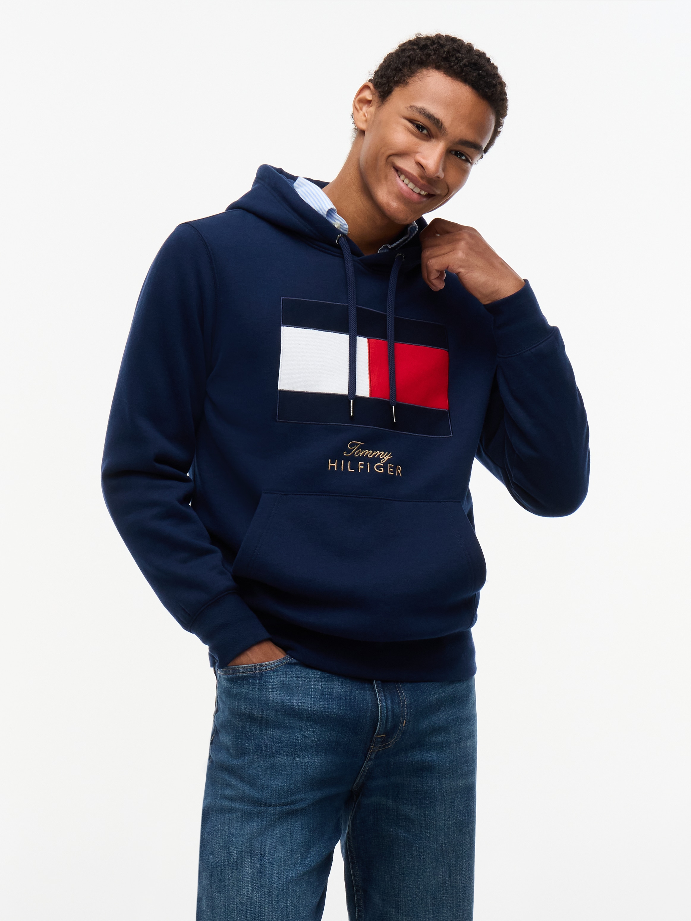 Tommy Hilfiger Hoodie »GIFTING FLAG FLEECE«
