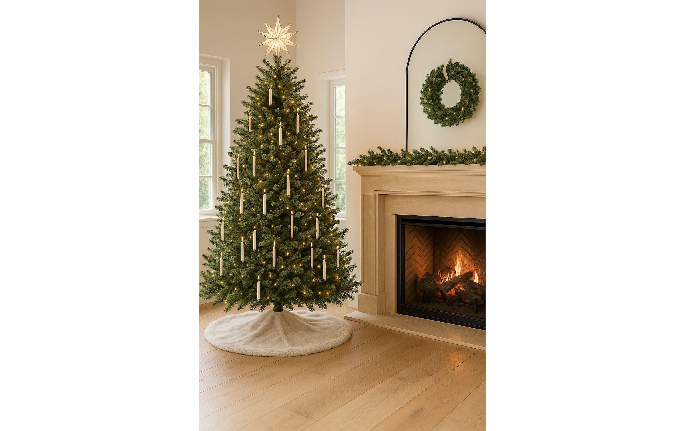 Conceptum Hypnose Tapis d'arbre »Conceptum Hypnose Weichnachtsteppich Polyester«